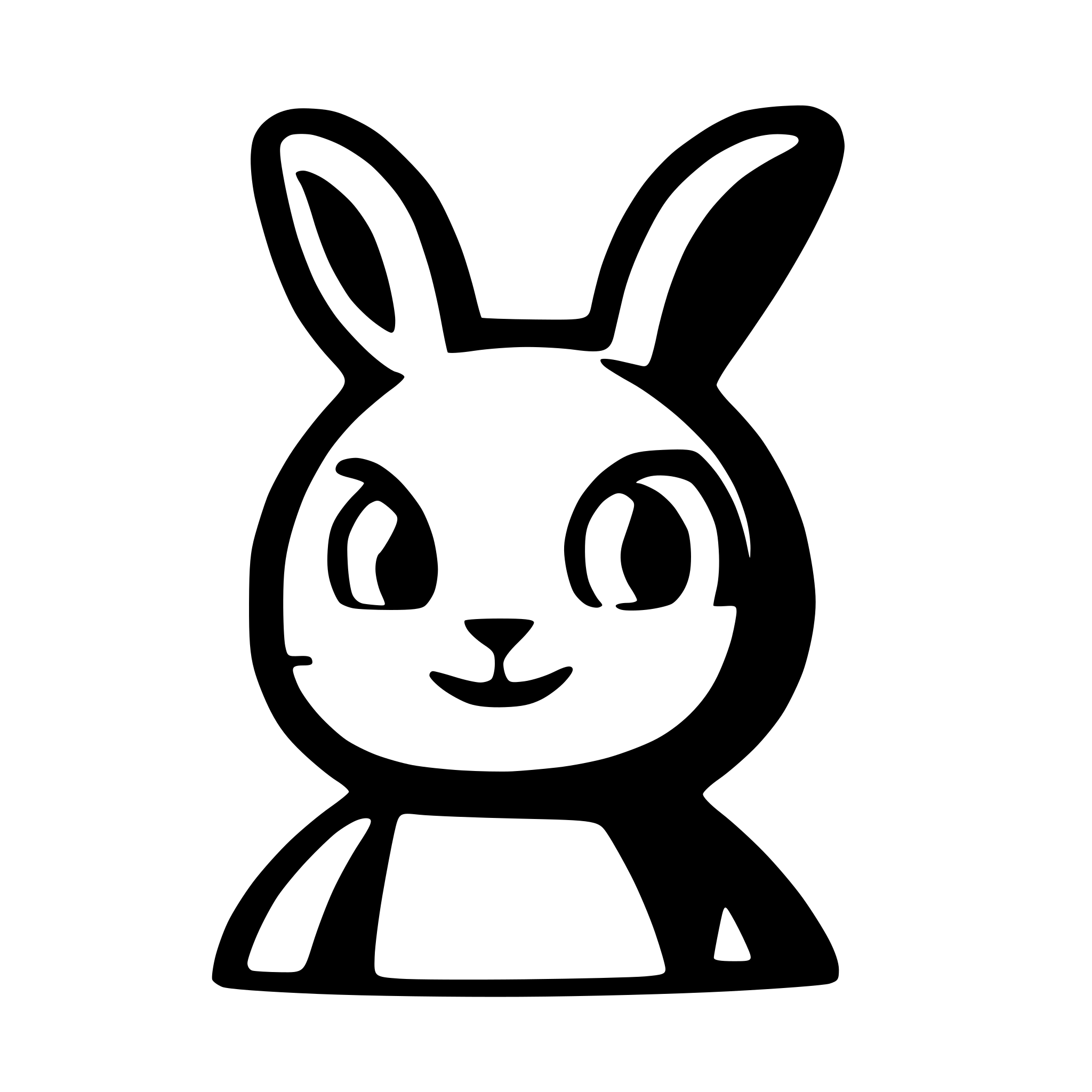 AI-generated SVG of a A grey rabbit with a little bit of cyan, as an icon for a IntelliJ plugin