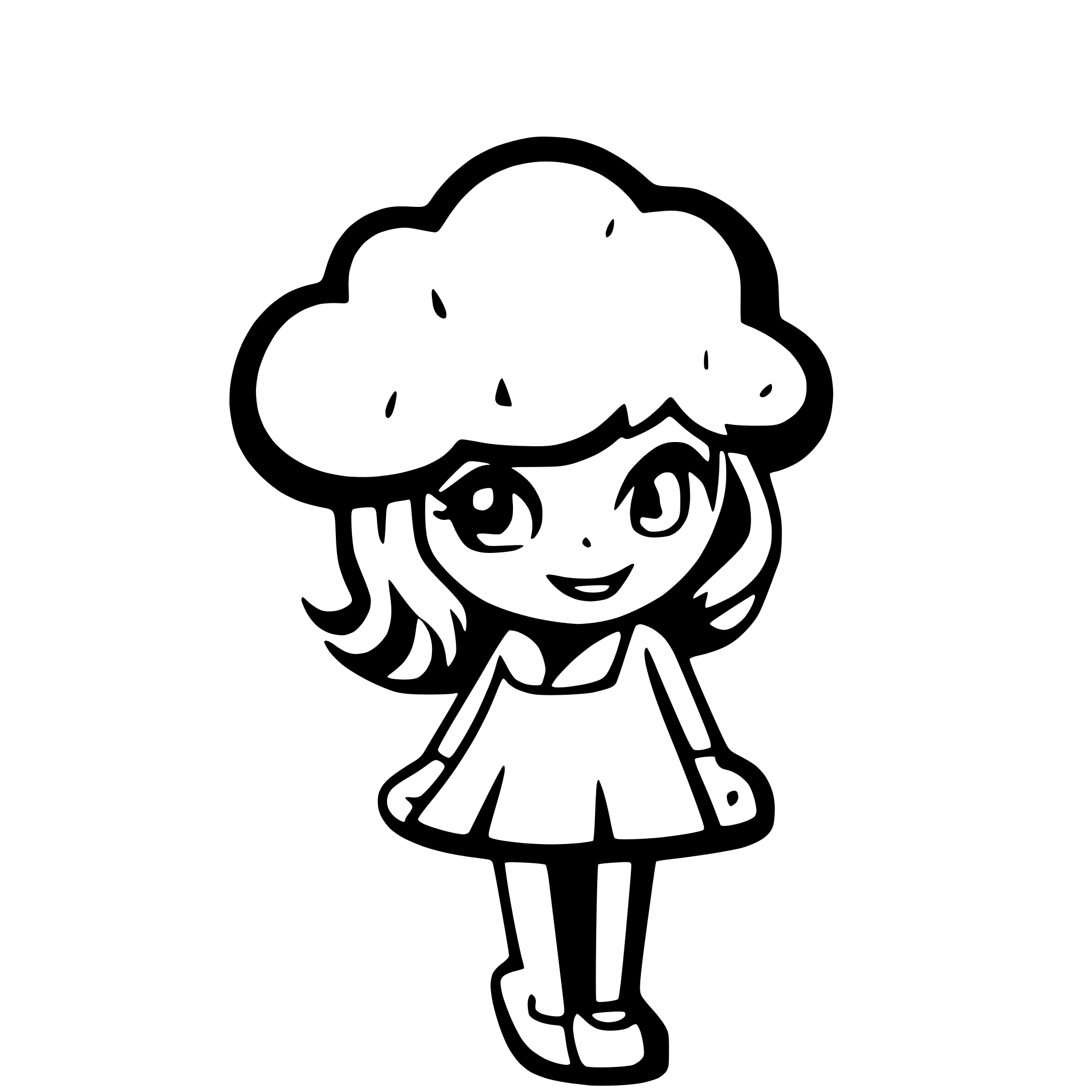 AI-generated SVG of a Cloud