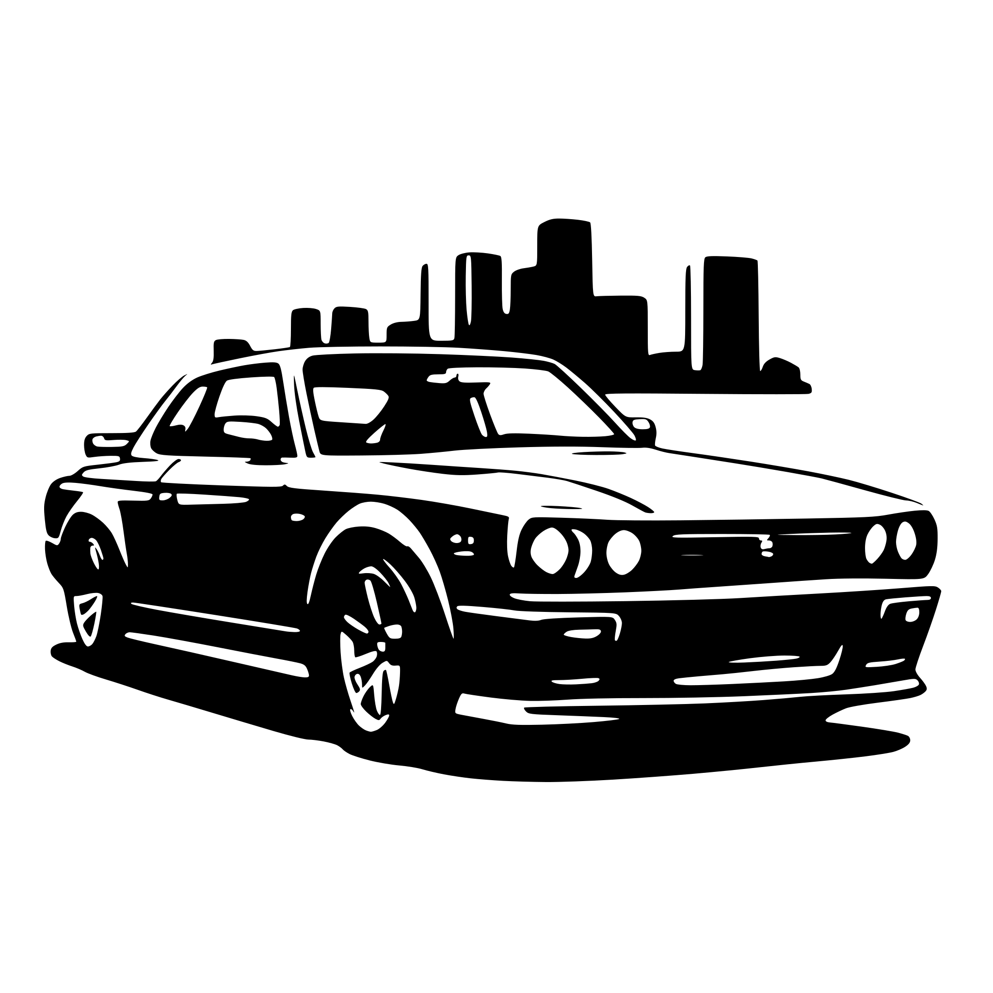 AI-generated SVG of 'nissan skyline'