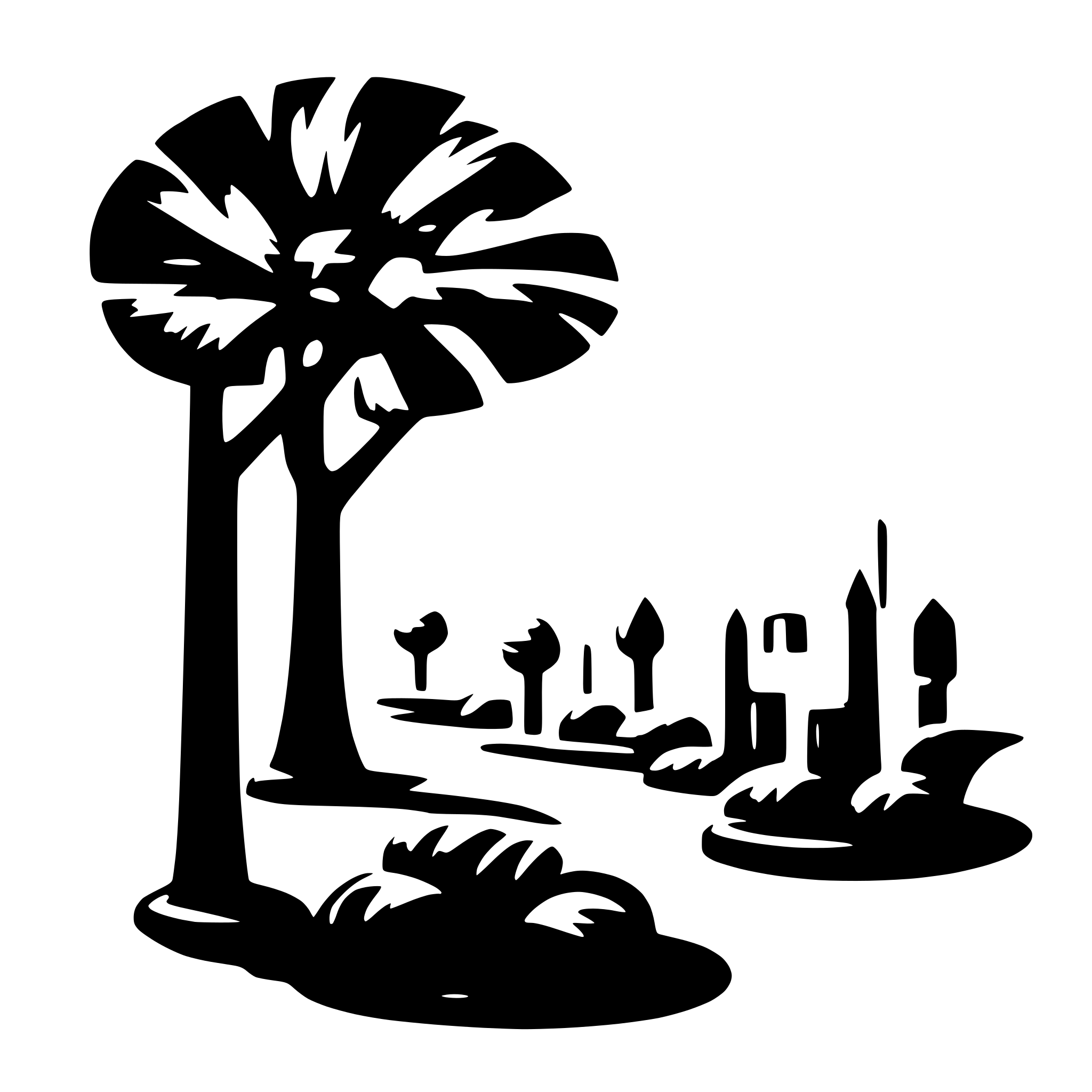 AI-generated SVG of 'بلاستيك'