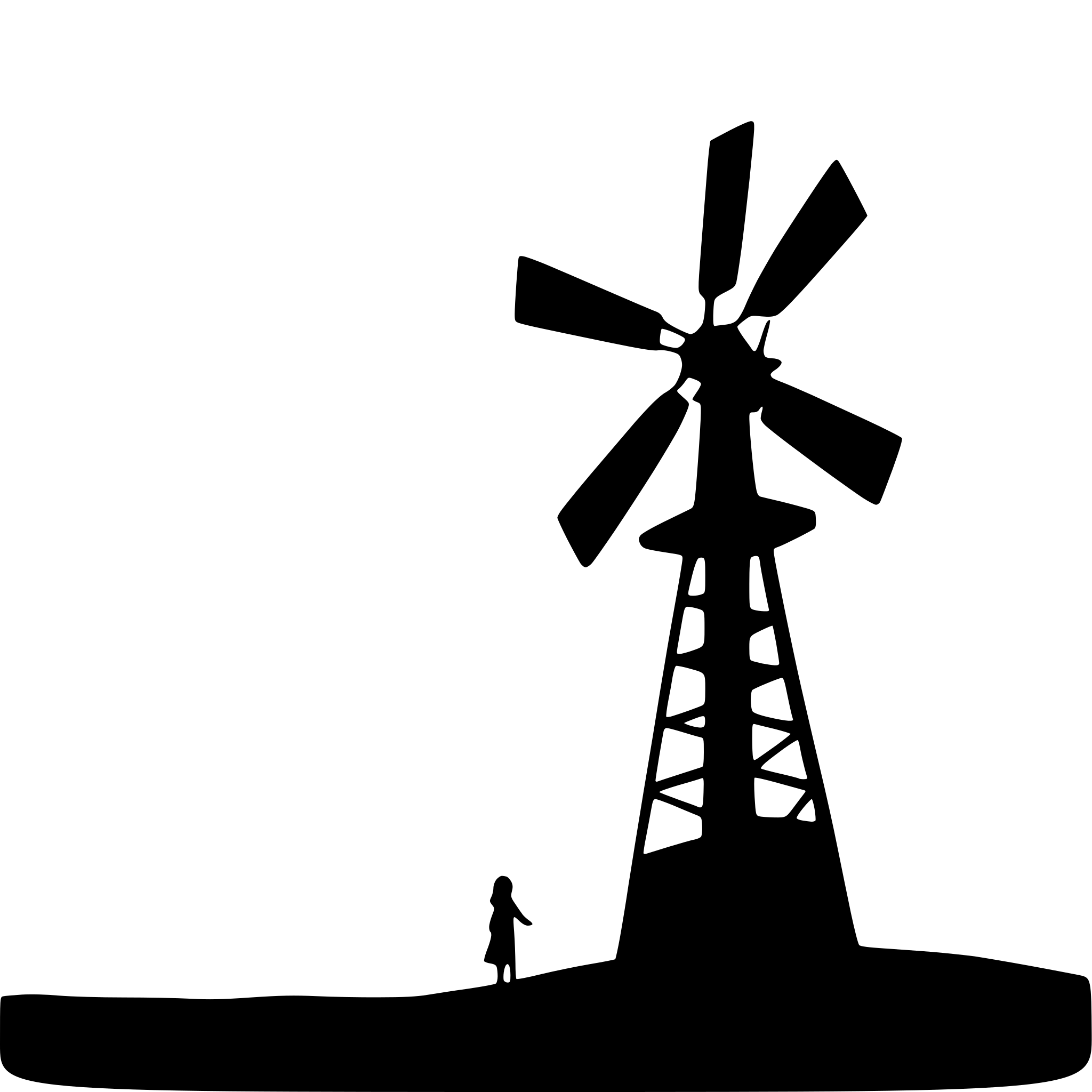 AI-generated SVG of a windmill on a hilltop