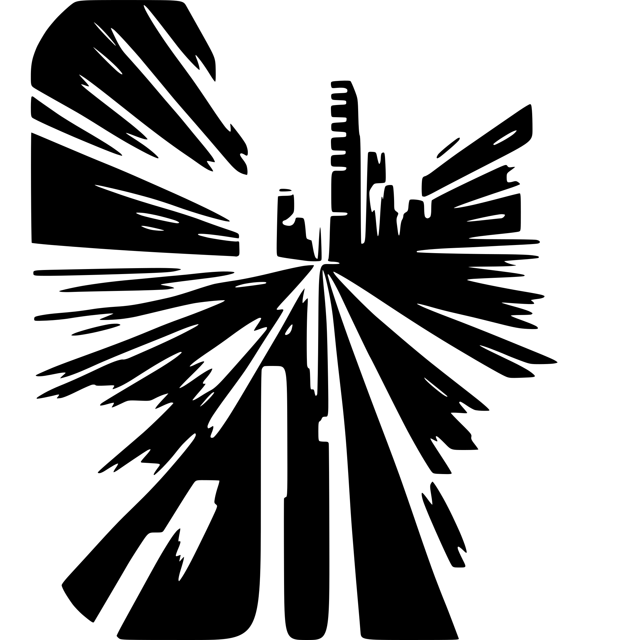 AI-generated SVG of 'glitchy line'