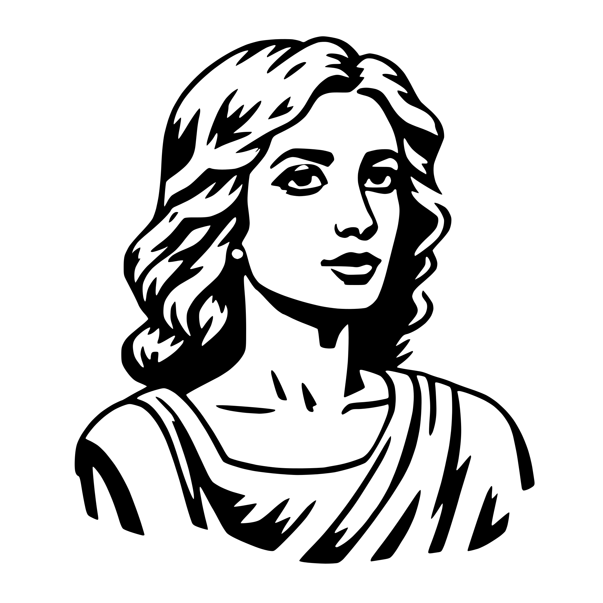 AI-generated SVG of 'demeter'