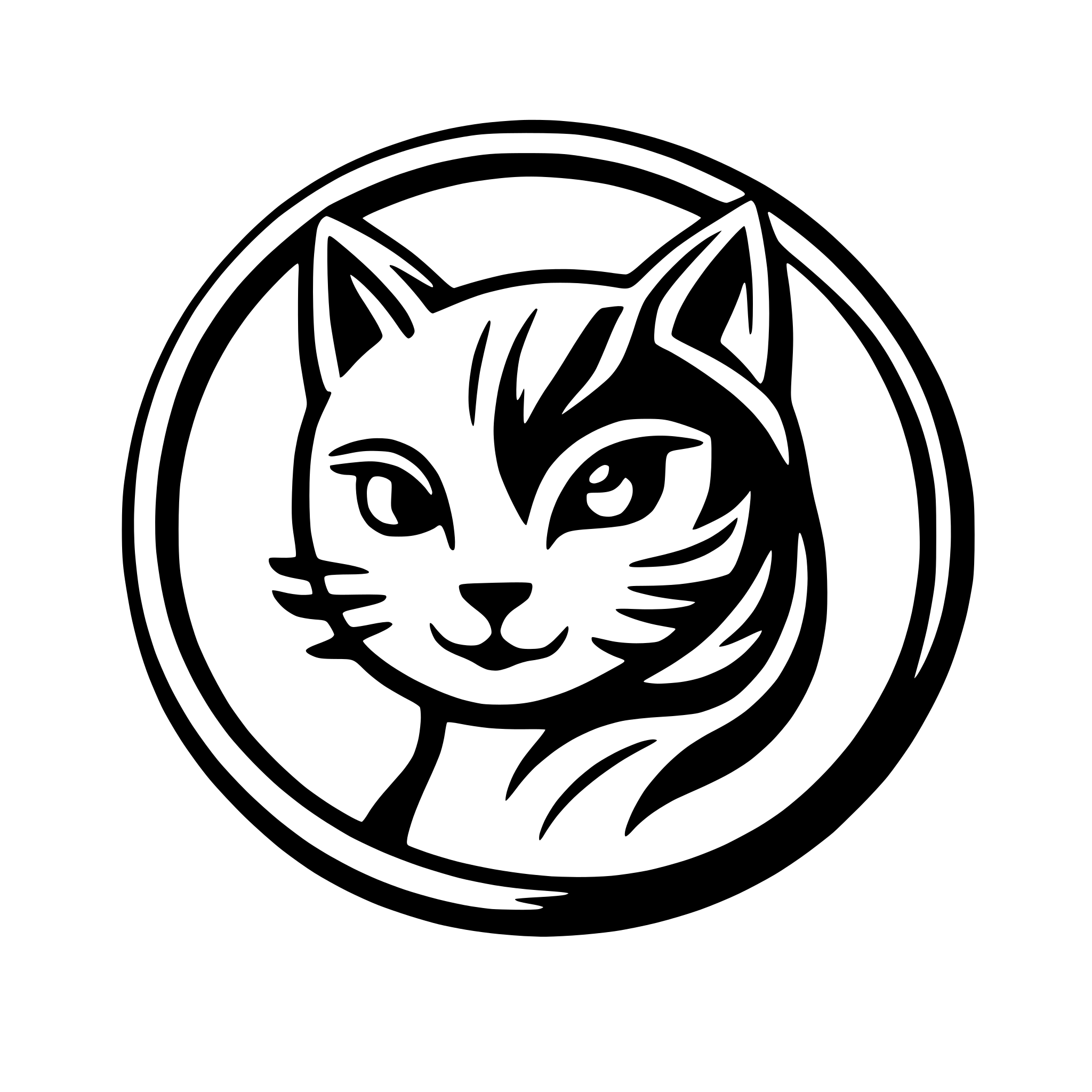 AI-generated SVG of a A cat