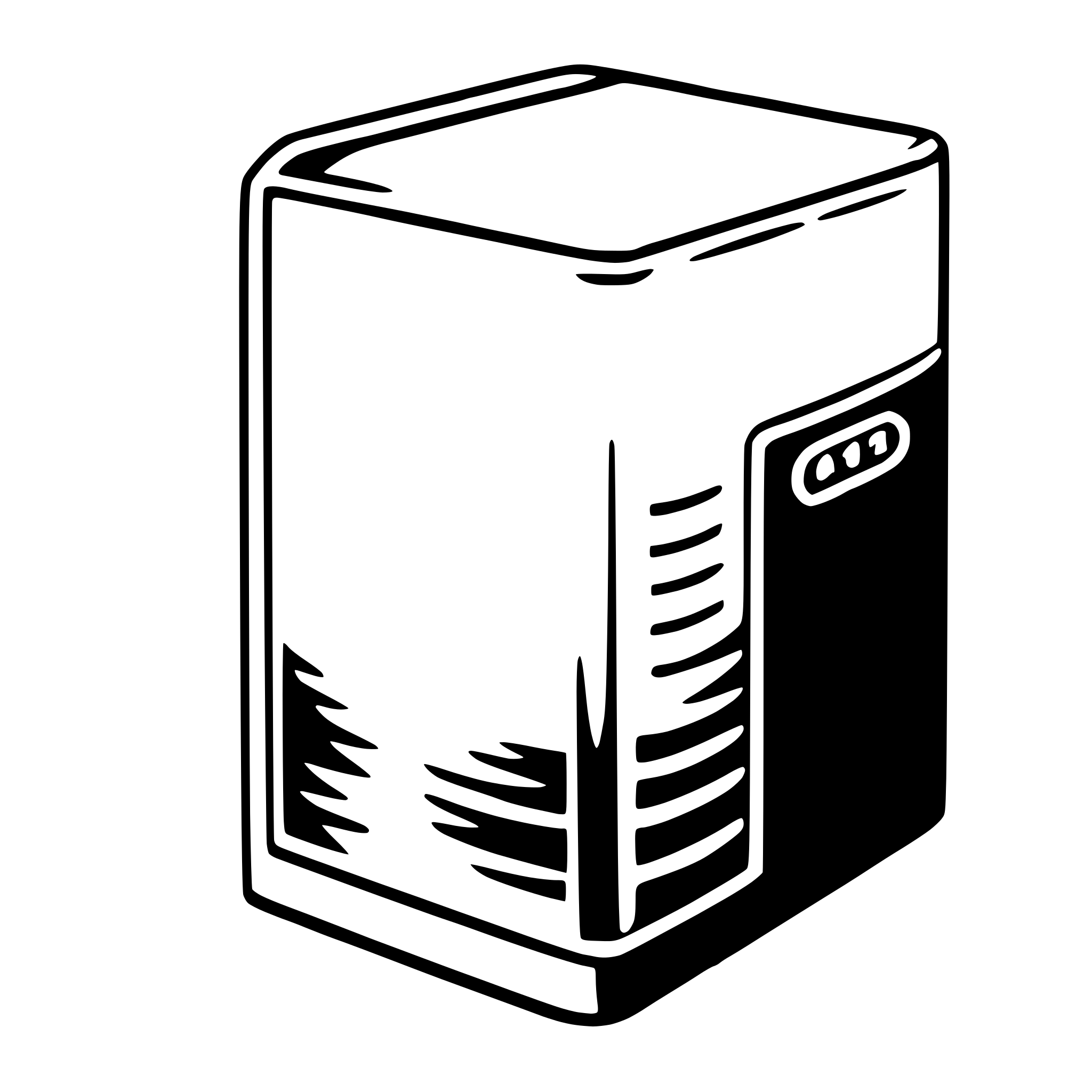 AI-generated SVG of a pamphlet