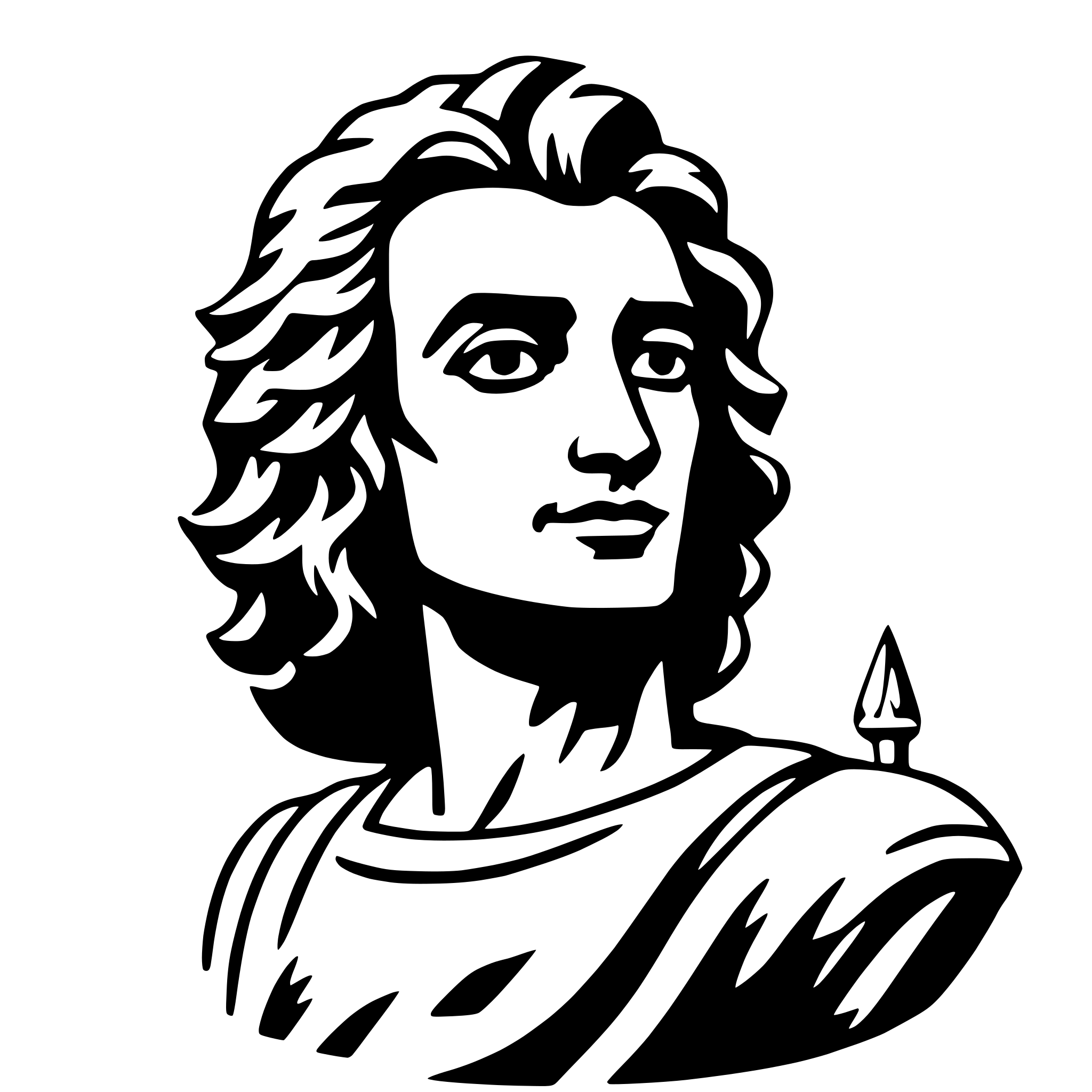 AI-generated SVG of 'poseidon'