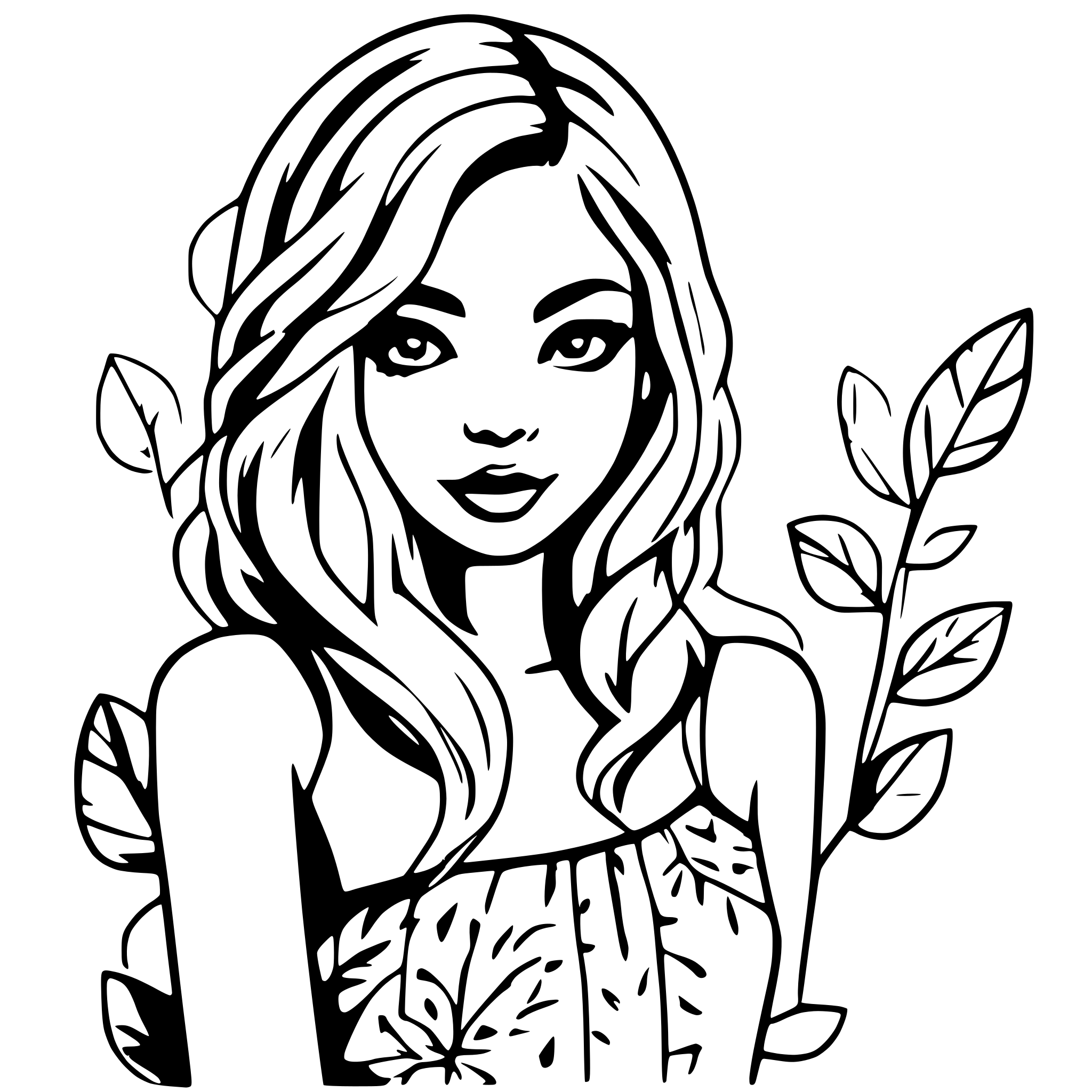 AI-generated SVG of a Good Vibes