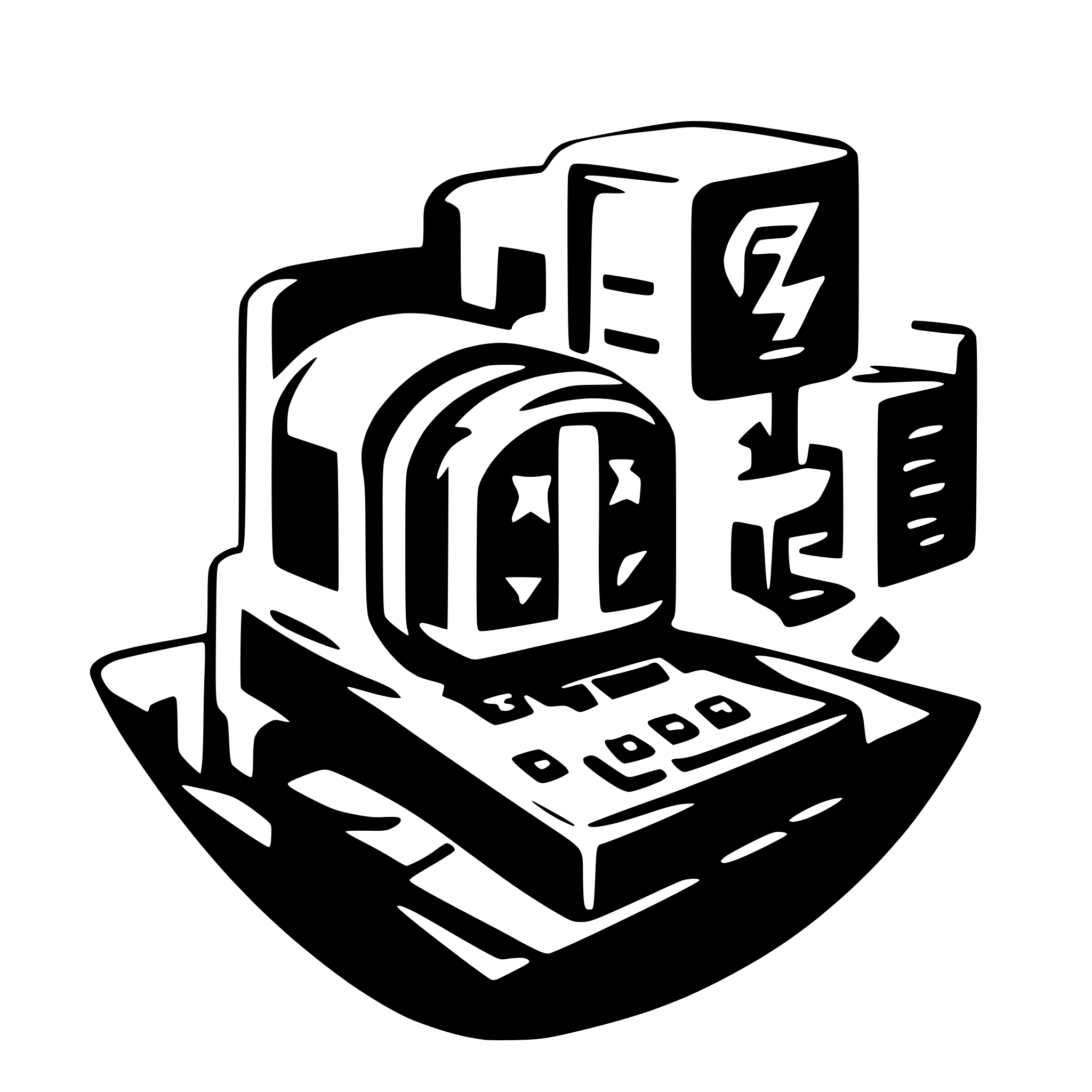 AI-generated SVG of a code