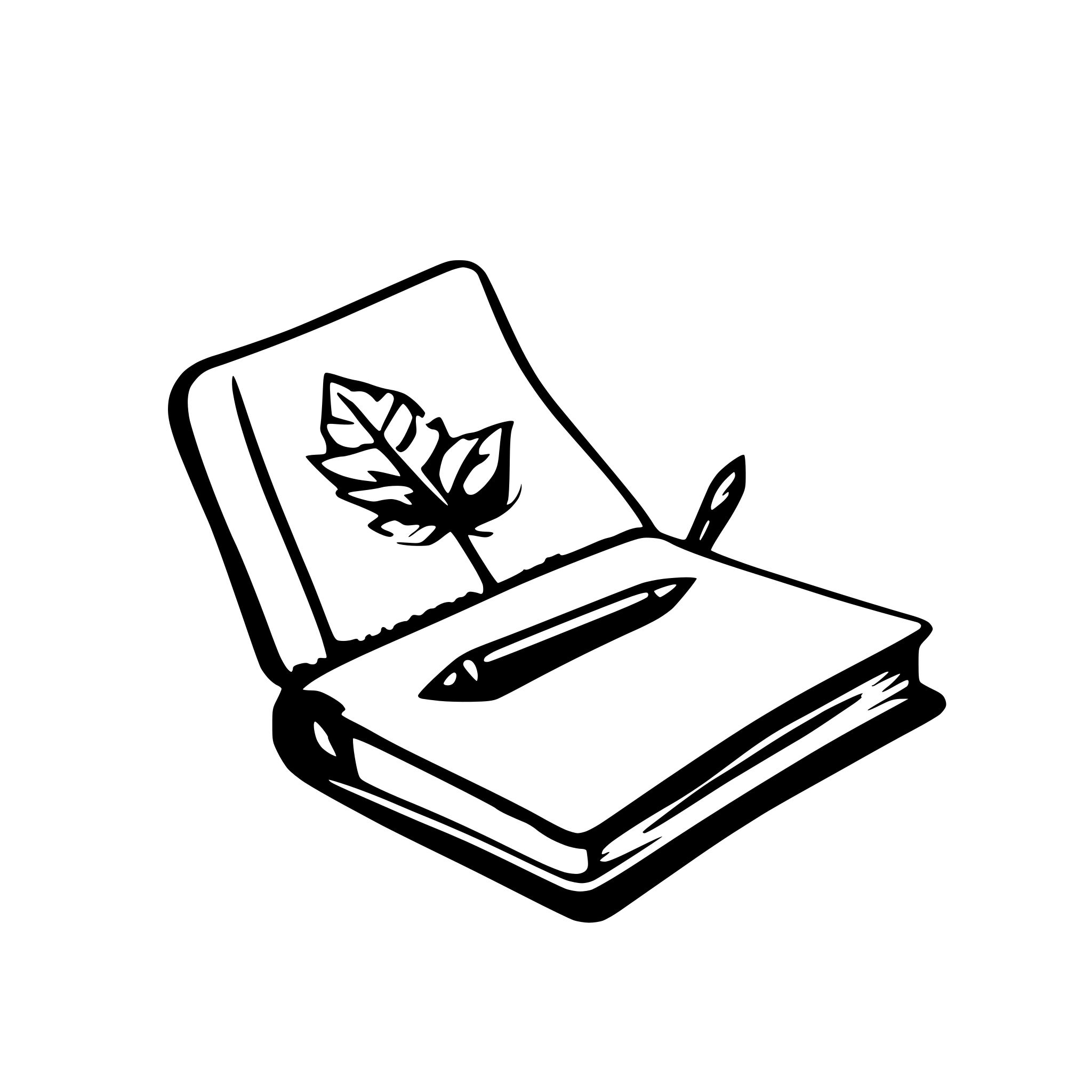 AI-generated SVG of a sketch paper notebook