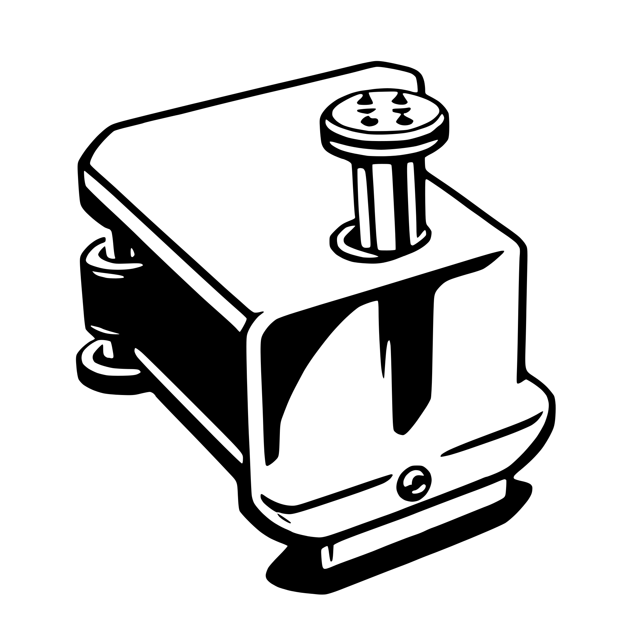 AI-generated SVG of a cufflink