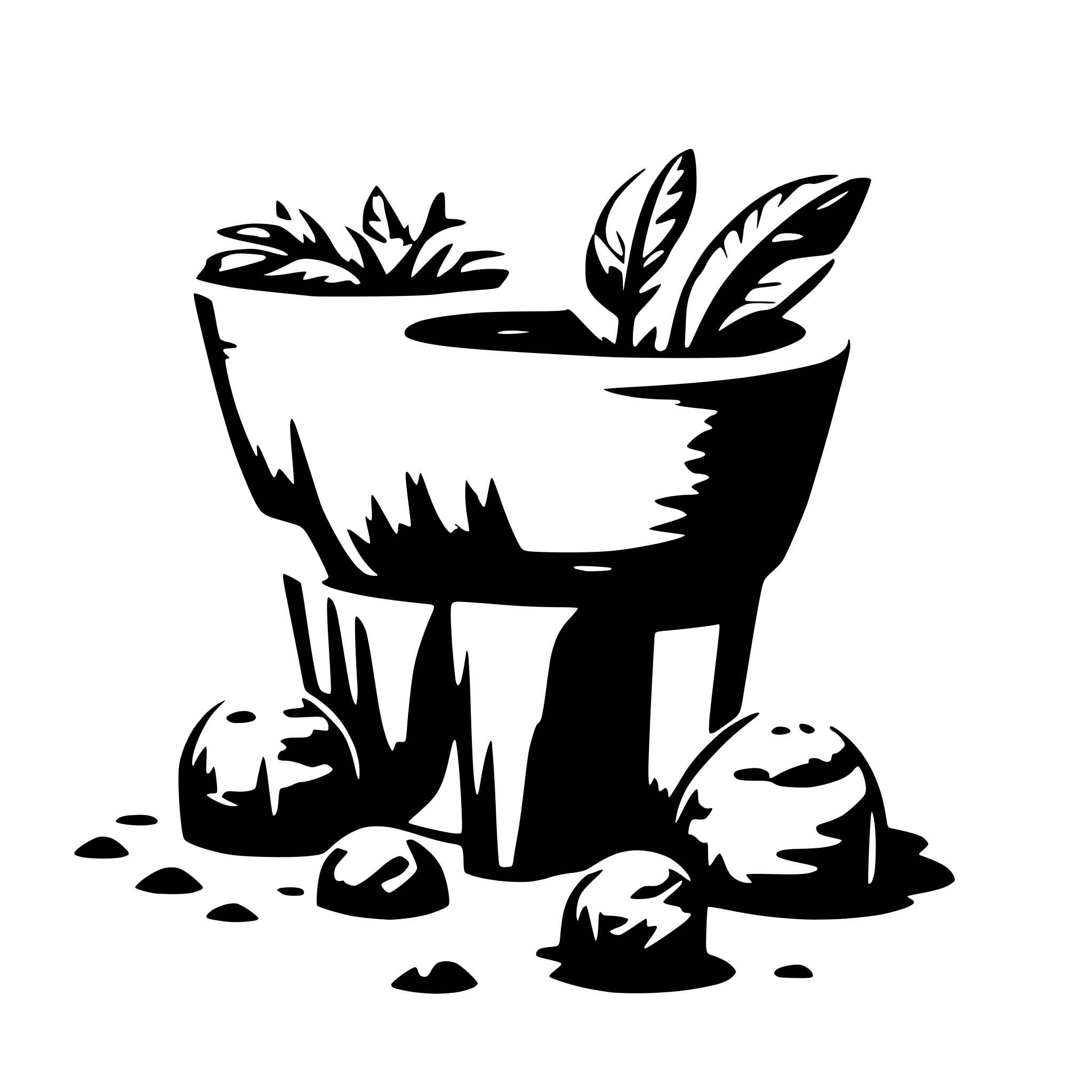 AI-generated SVG of 'big bottom'