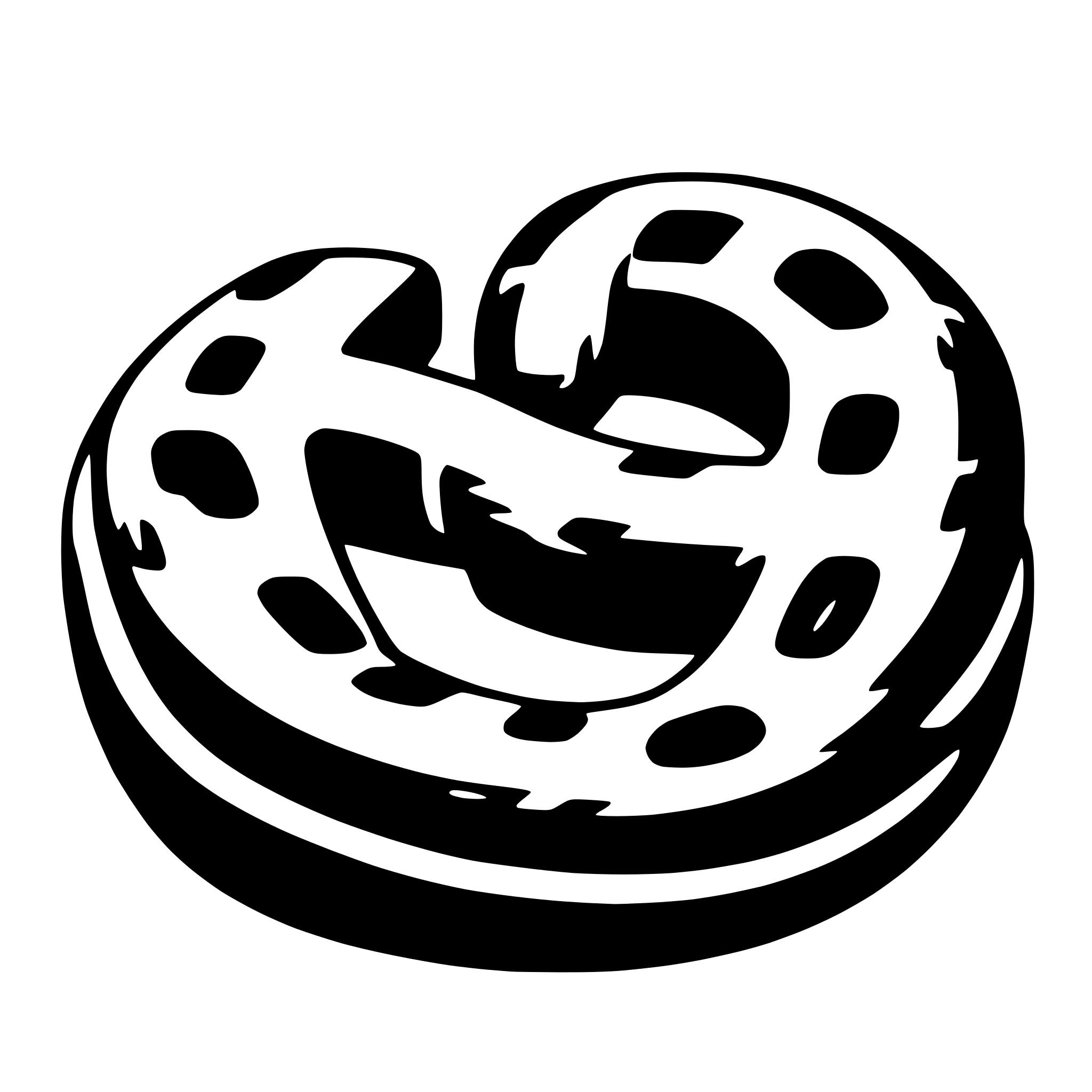 AI-generated SVG of a pretzel