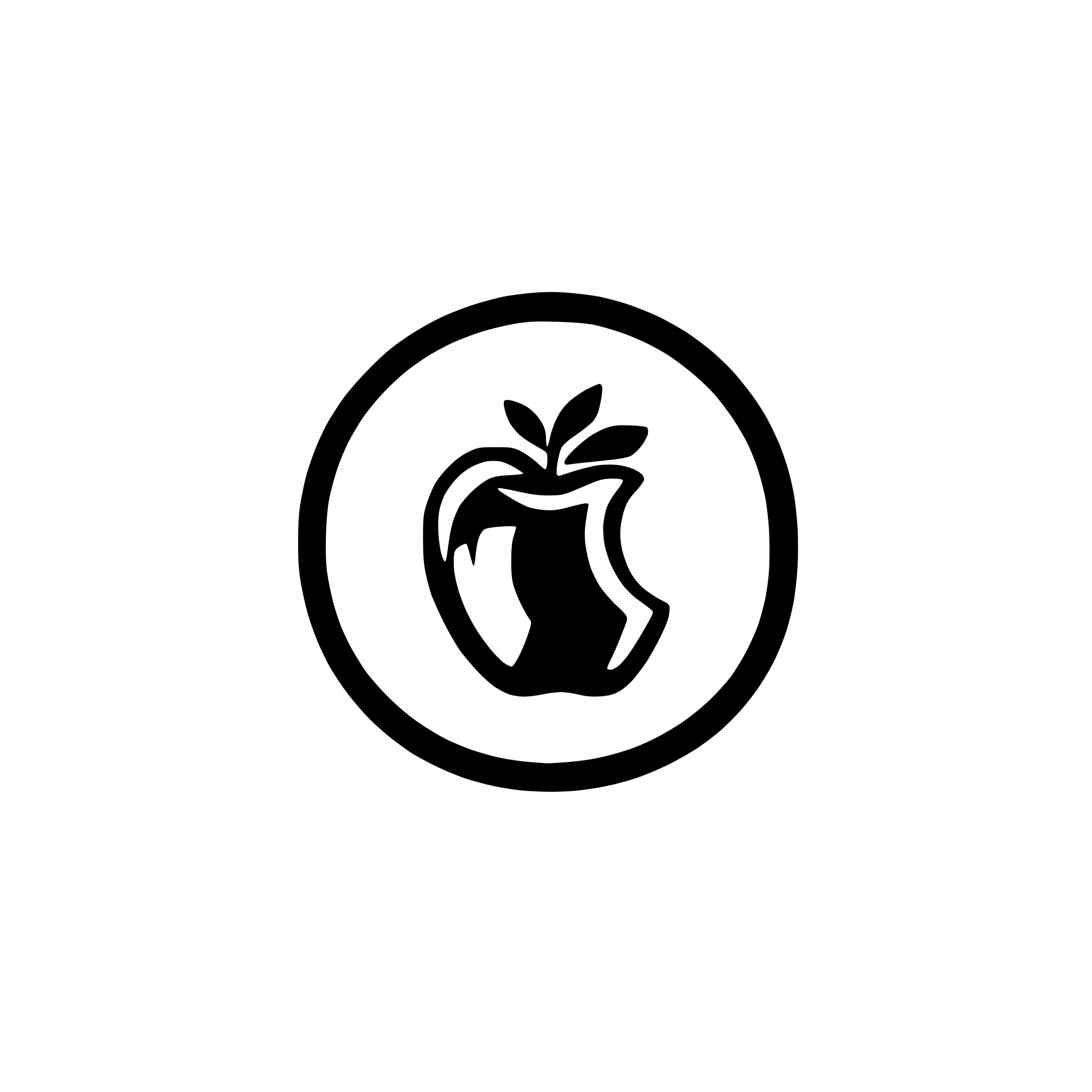 AI-generated SVG of a iphone icon with apple logo in the middle