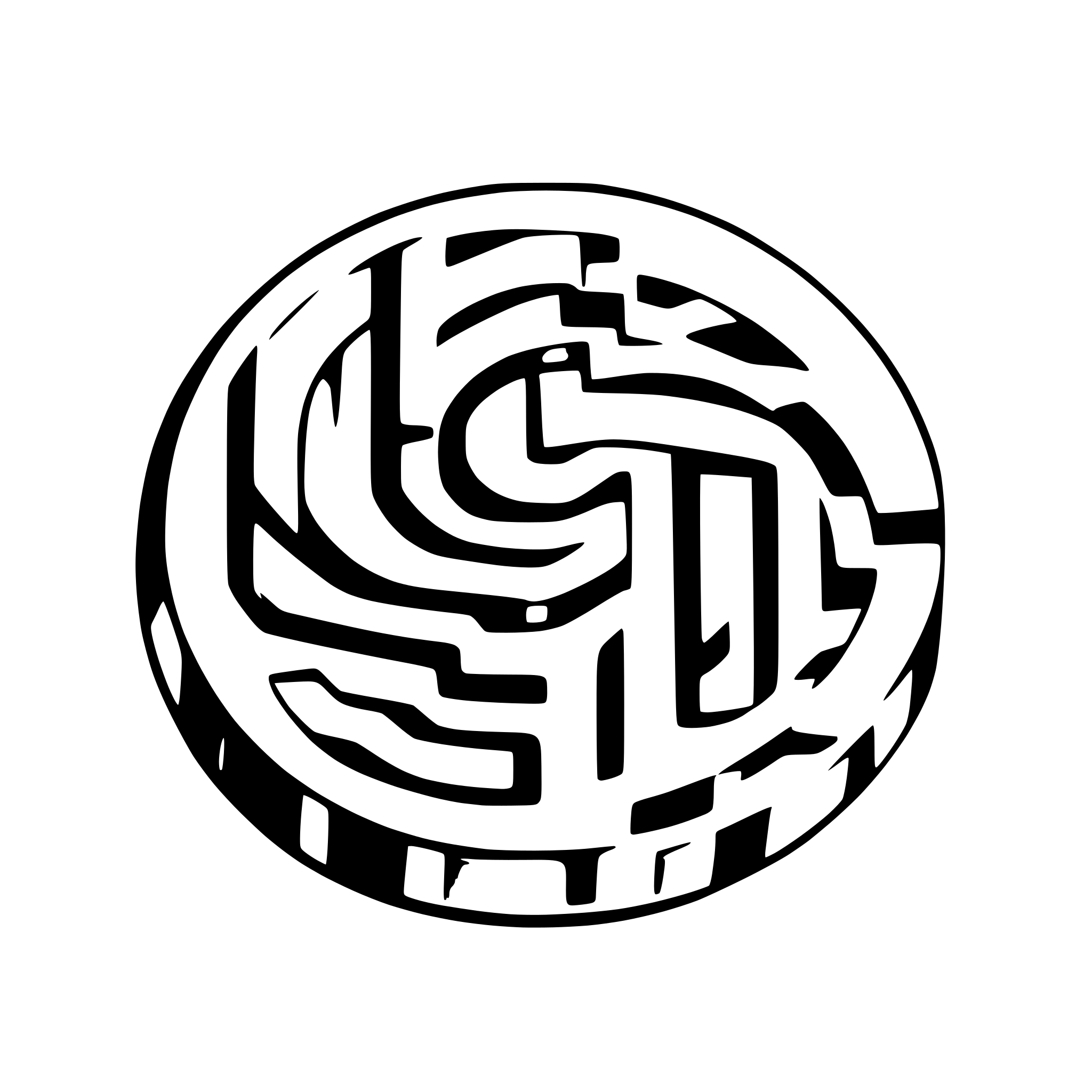 AI-generated SVG of a 3D math illusion
