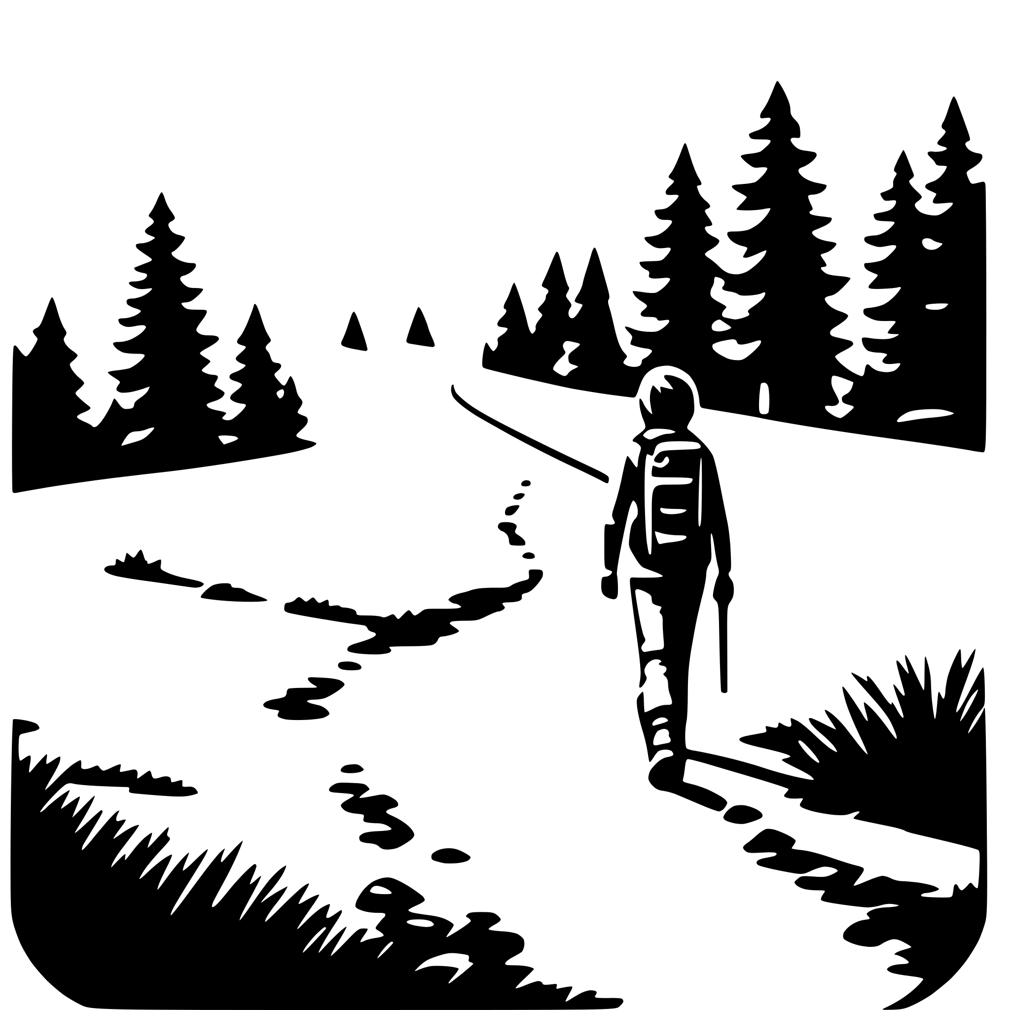 AI-generated SVG of 'hiker's paradise'