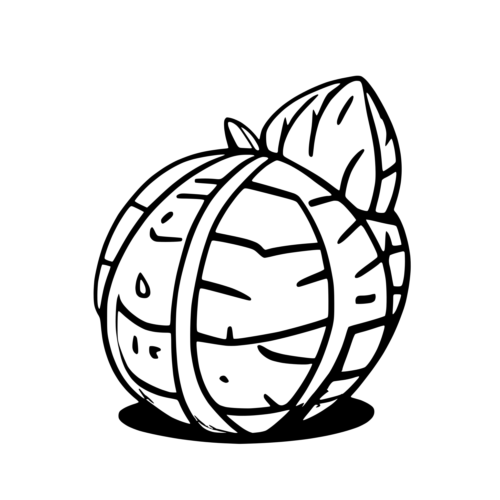 AI-generated SVG of 'cartoon style dragon egg'