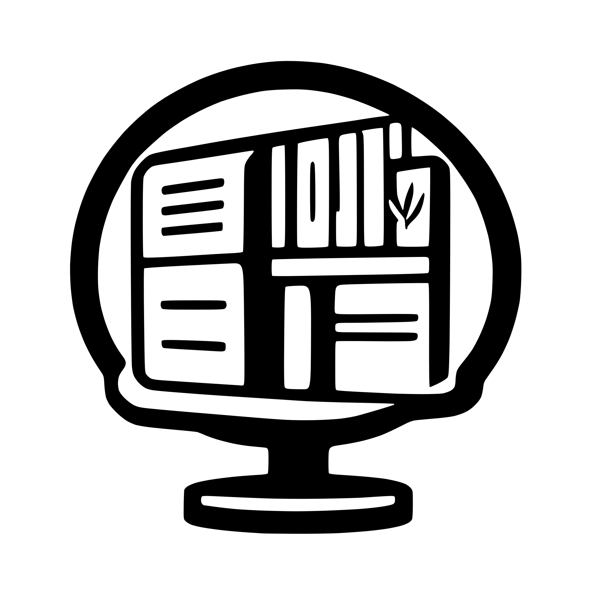 AI-generated SVG of a icon for library management system