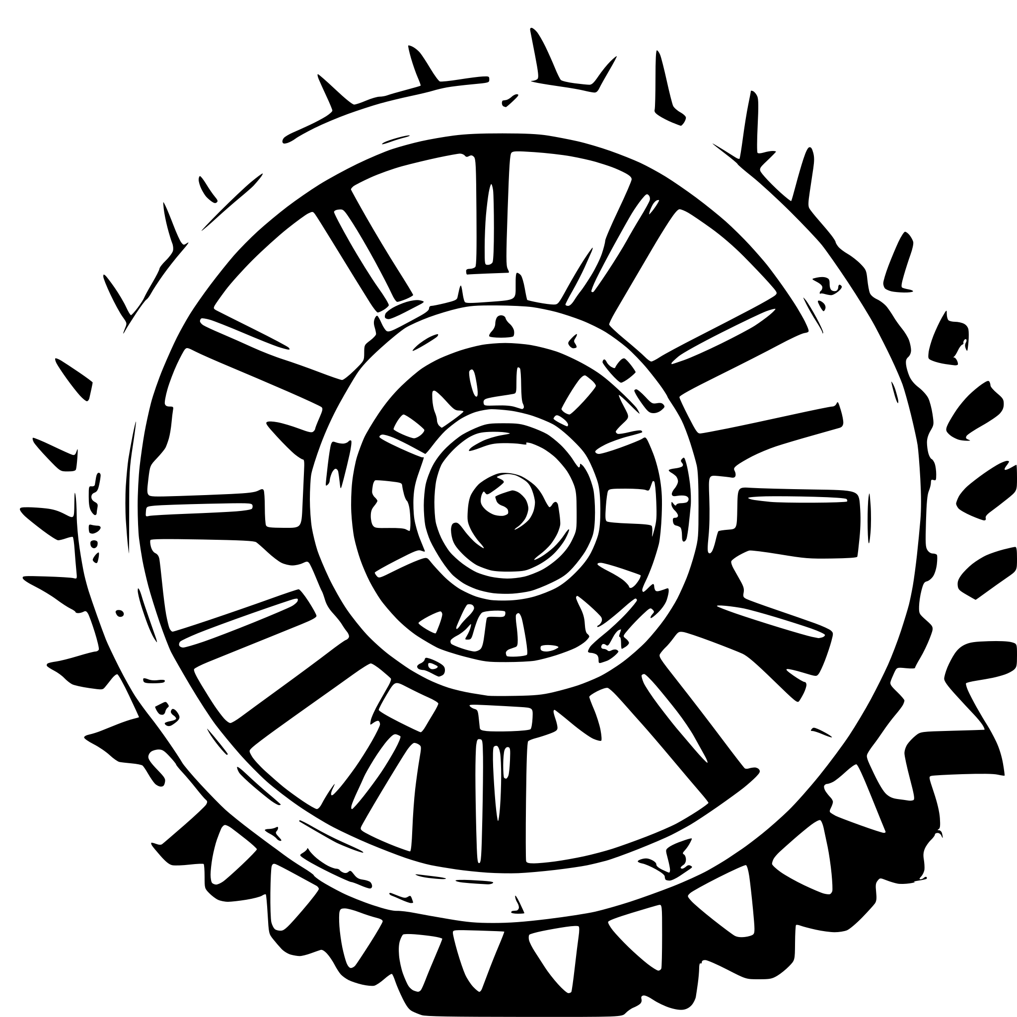 AI-generated SVG of 'Cog Wheel'
