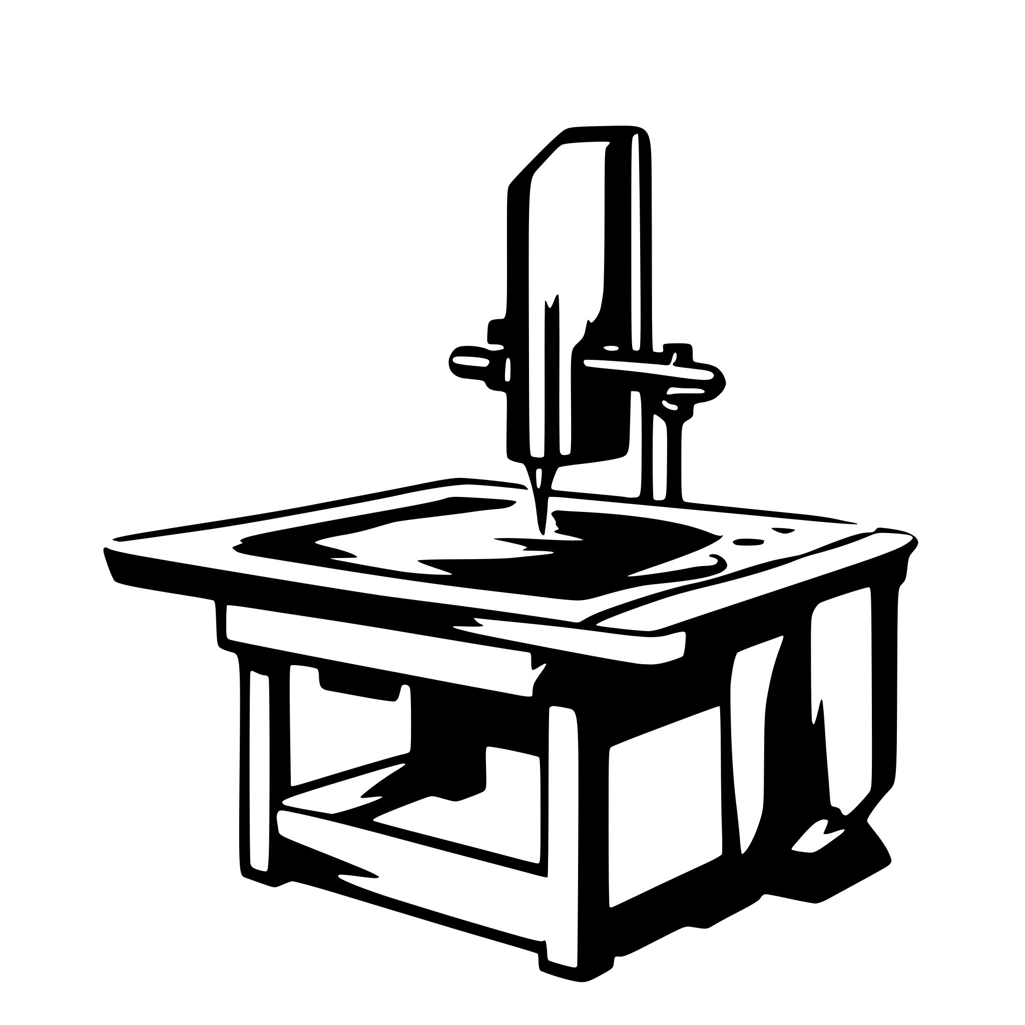 AI-generated SVG of 'screen printing'