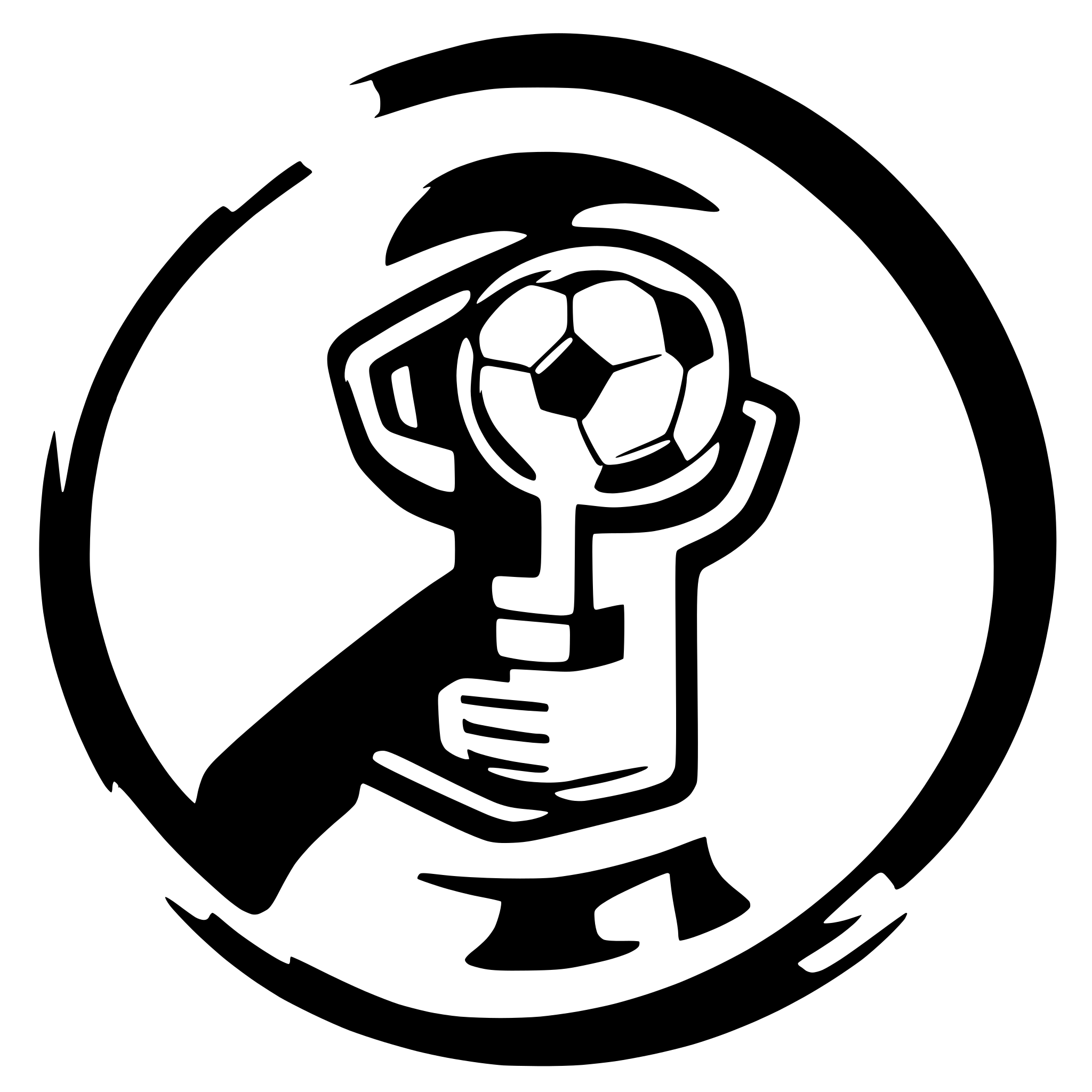 AI-generated SVG of a Me dê uma logo para um podcast de futebol.