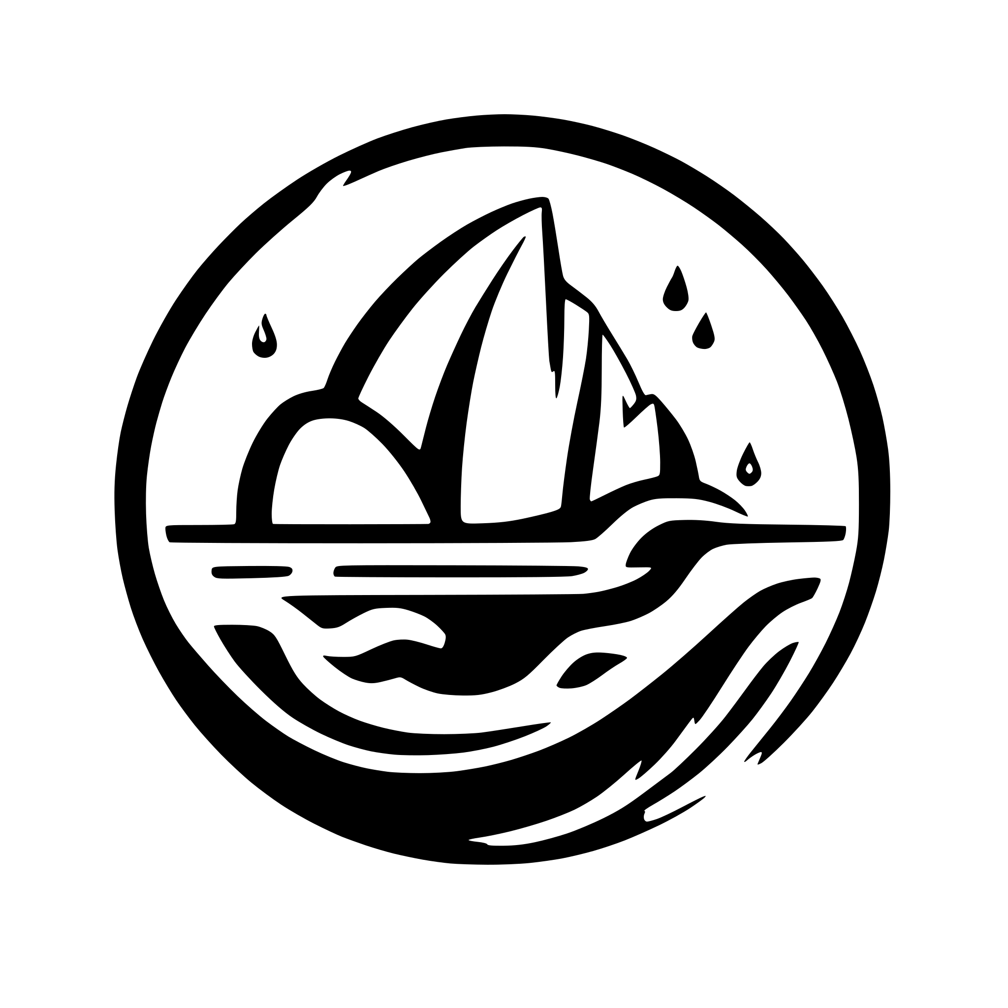 AI-generated SVG of a futuristic look marine waves looks like drops
