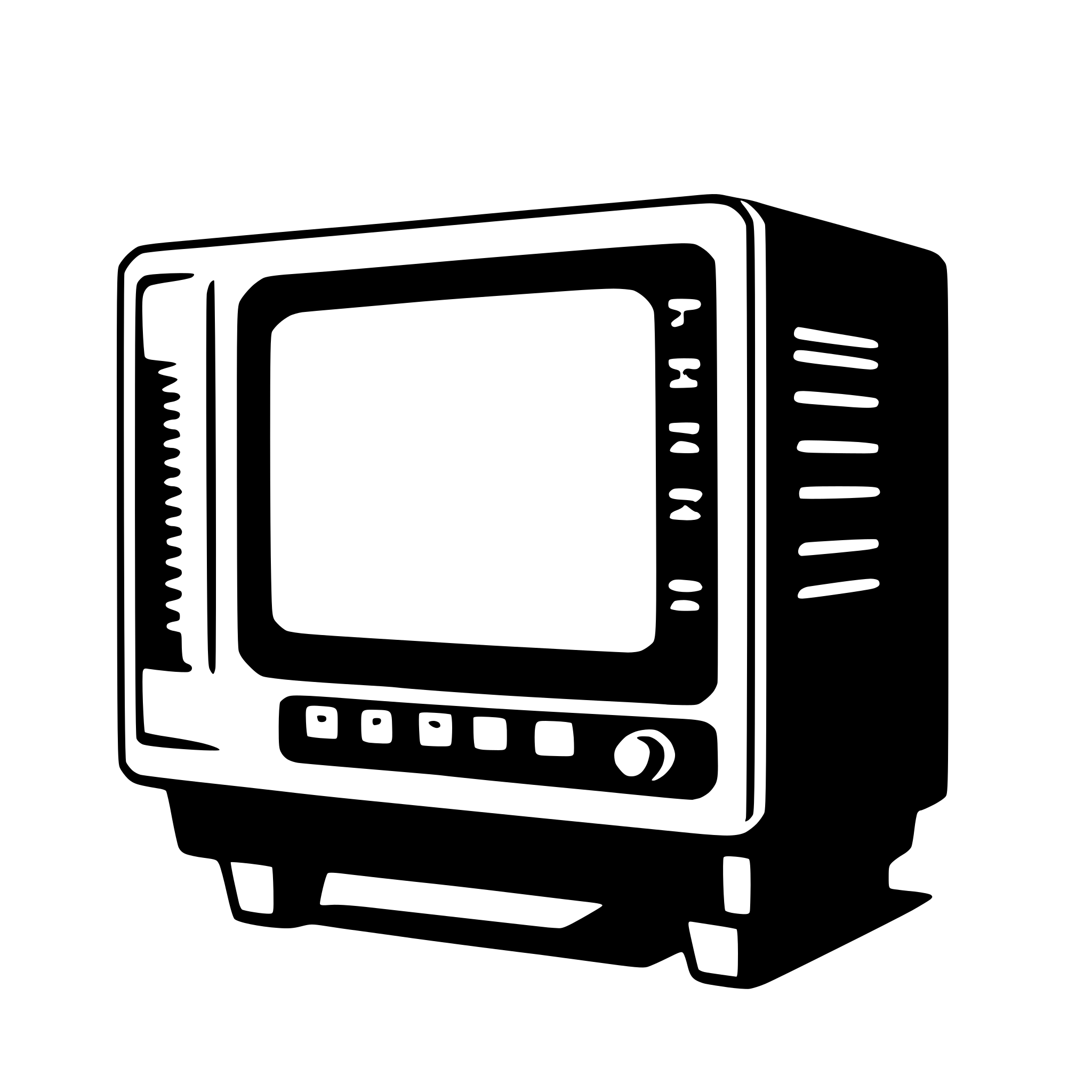 AI-generated SVG of a microwave