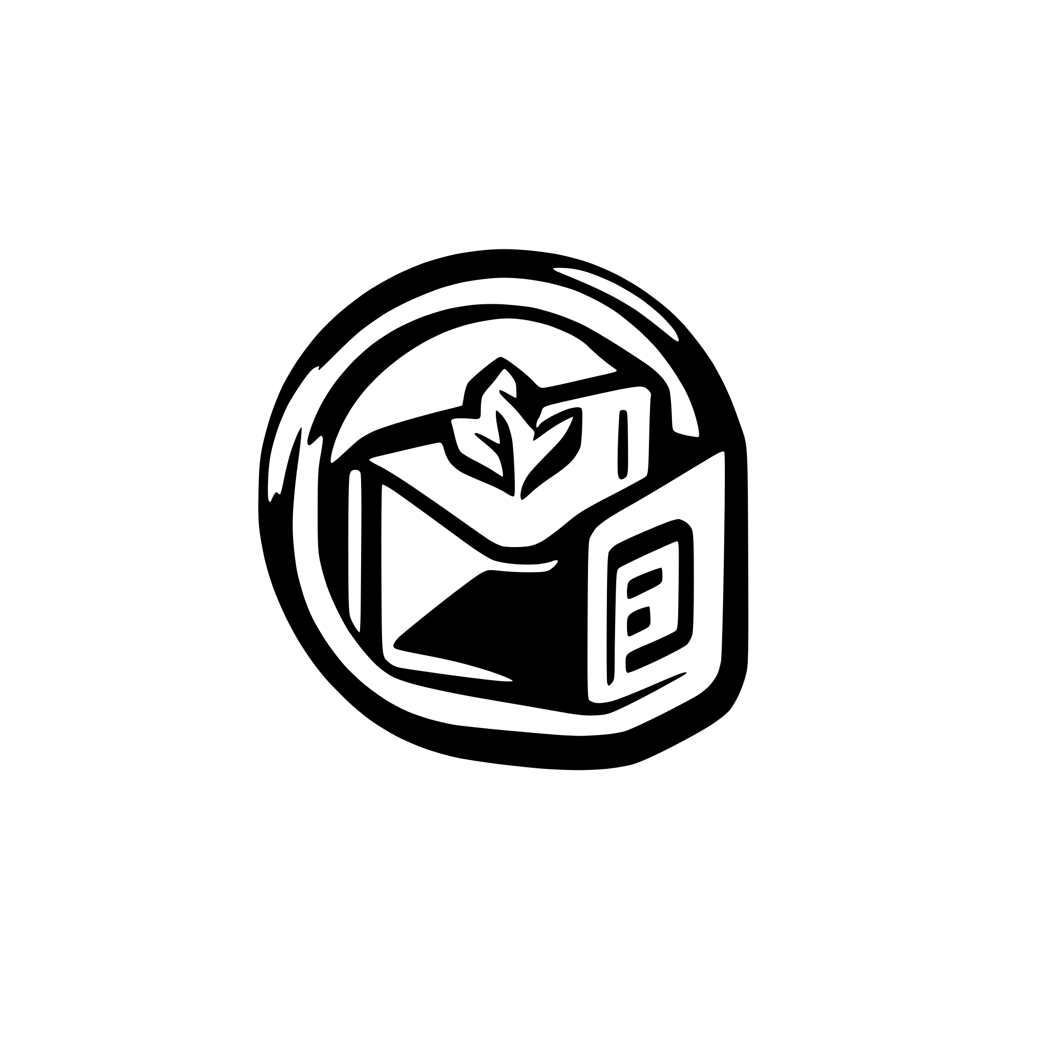 AI-generated SVG of a Website logo that streamlining email management