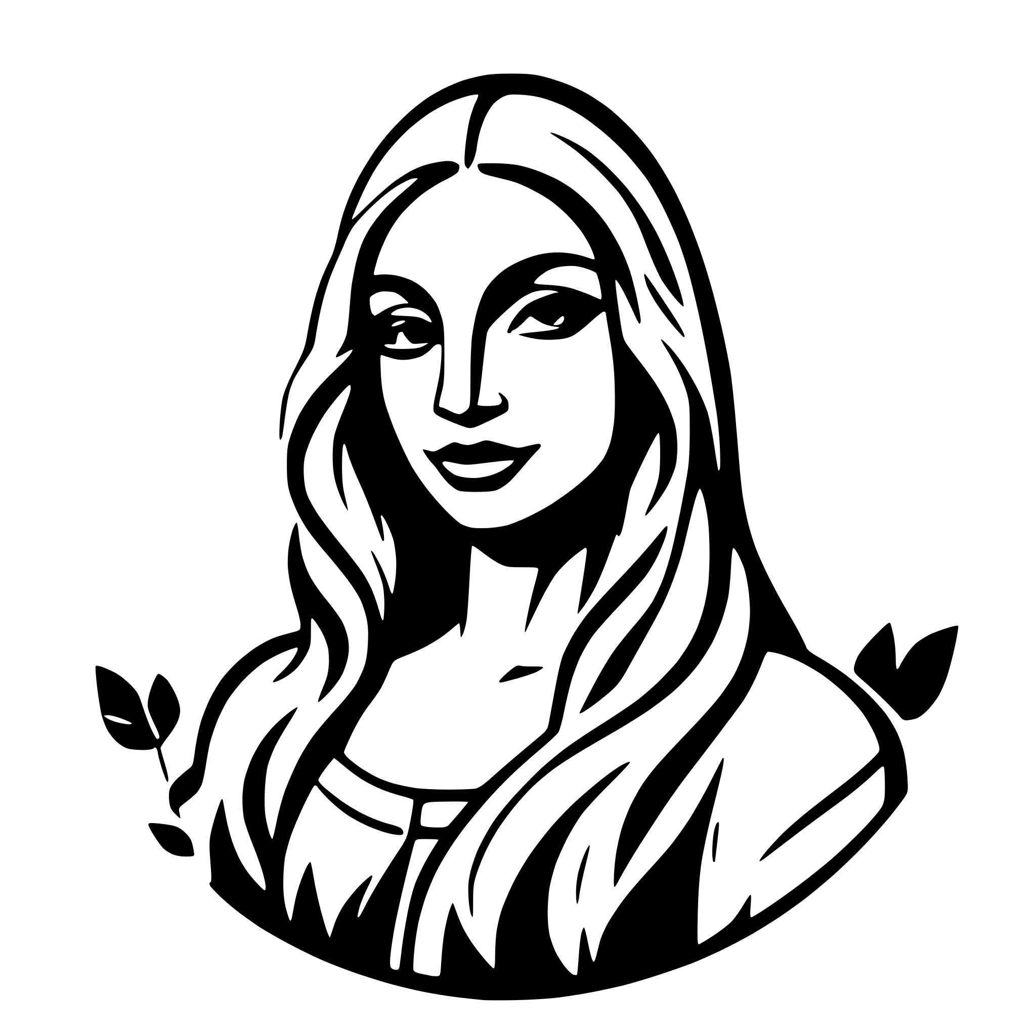 AI-generated SVG of a Mona Lisa smoking a blunt