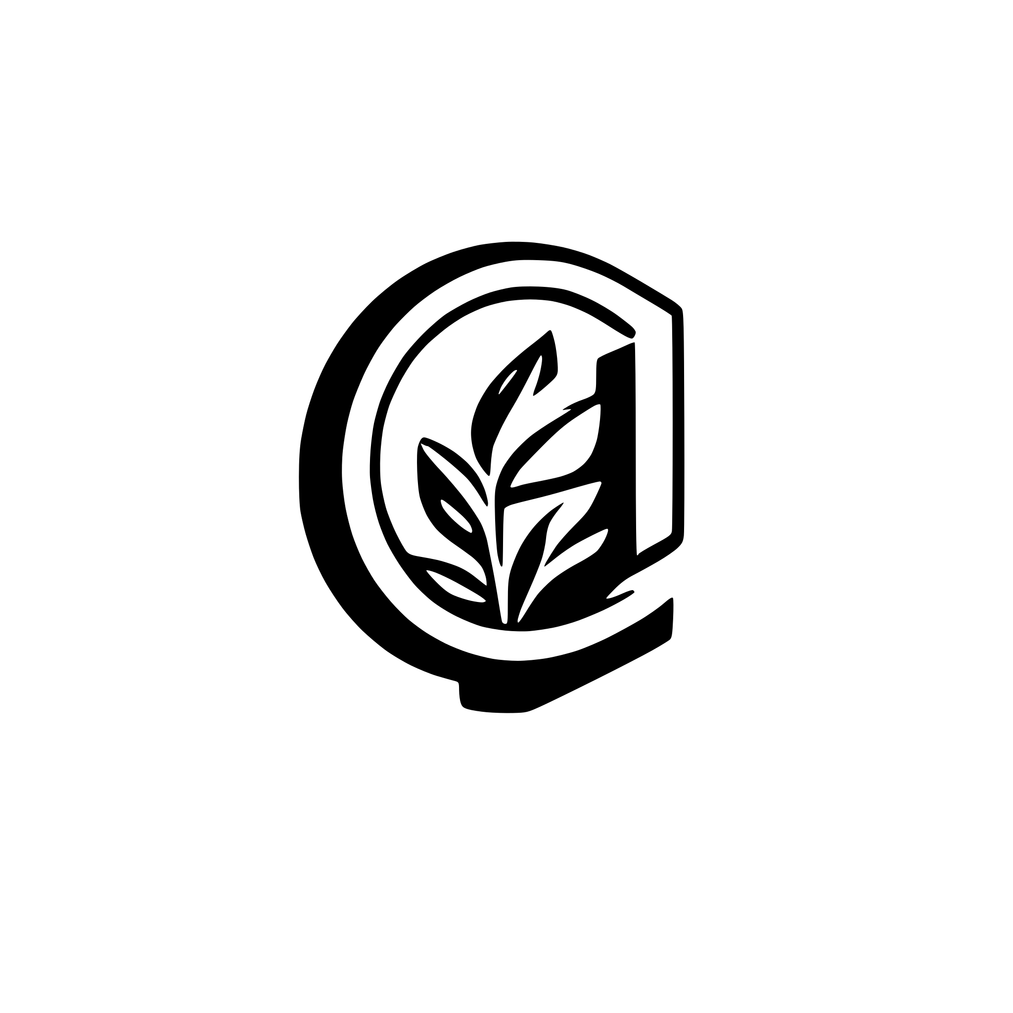 AI-generated SVG of 'logo like N letter property'