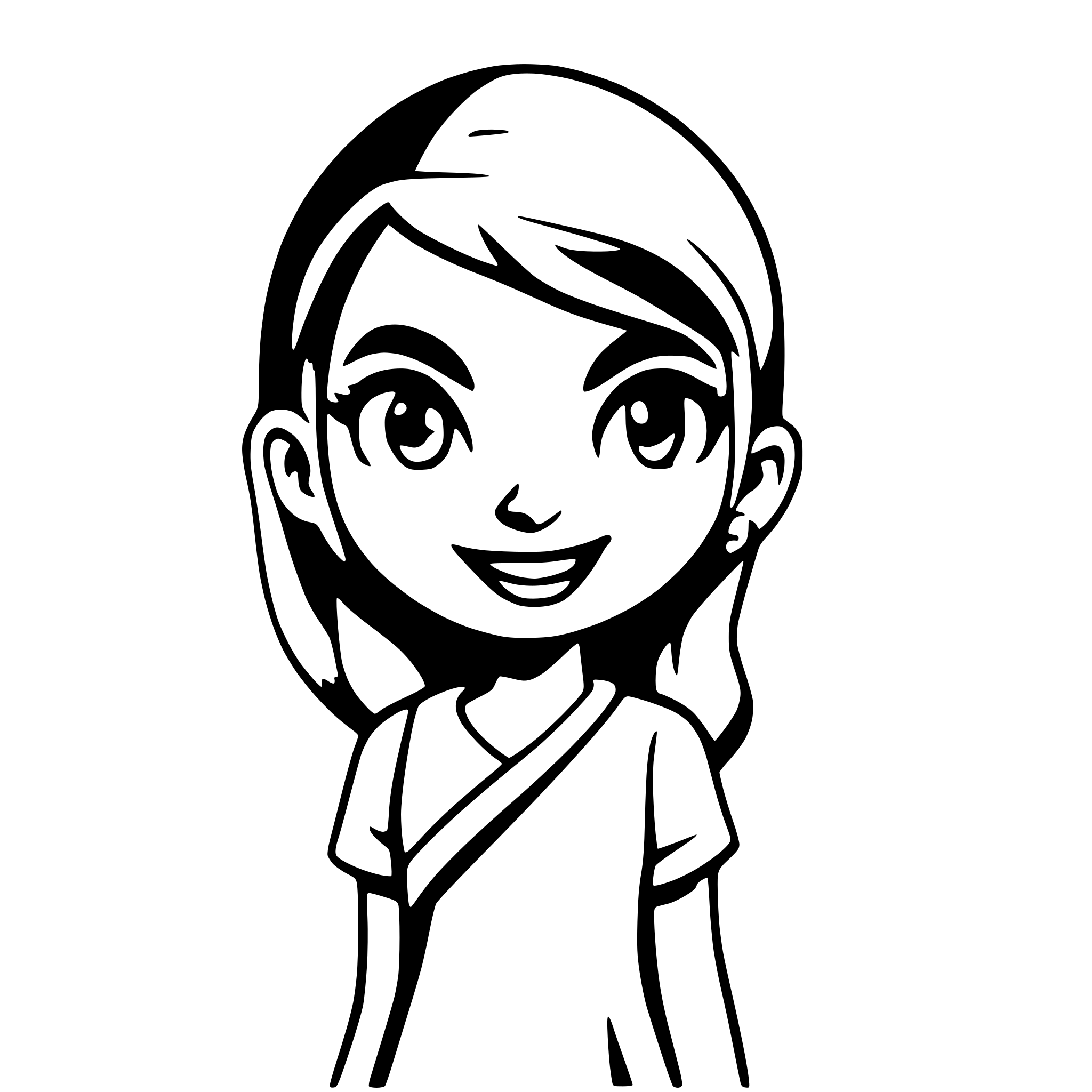 AI-generated SVG of a India