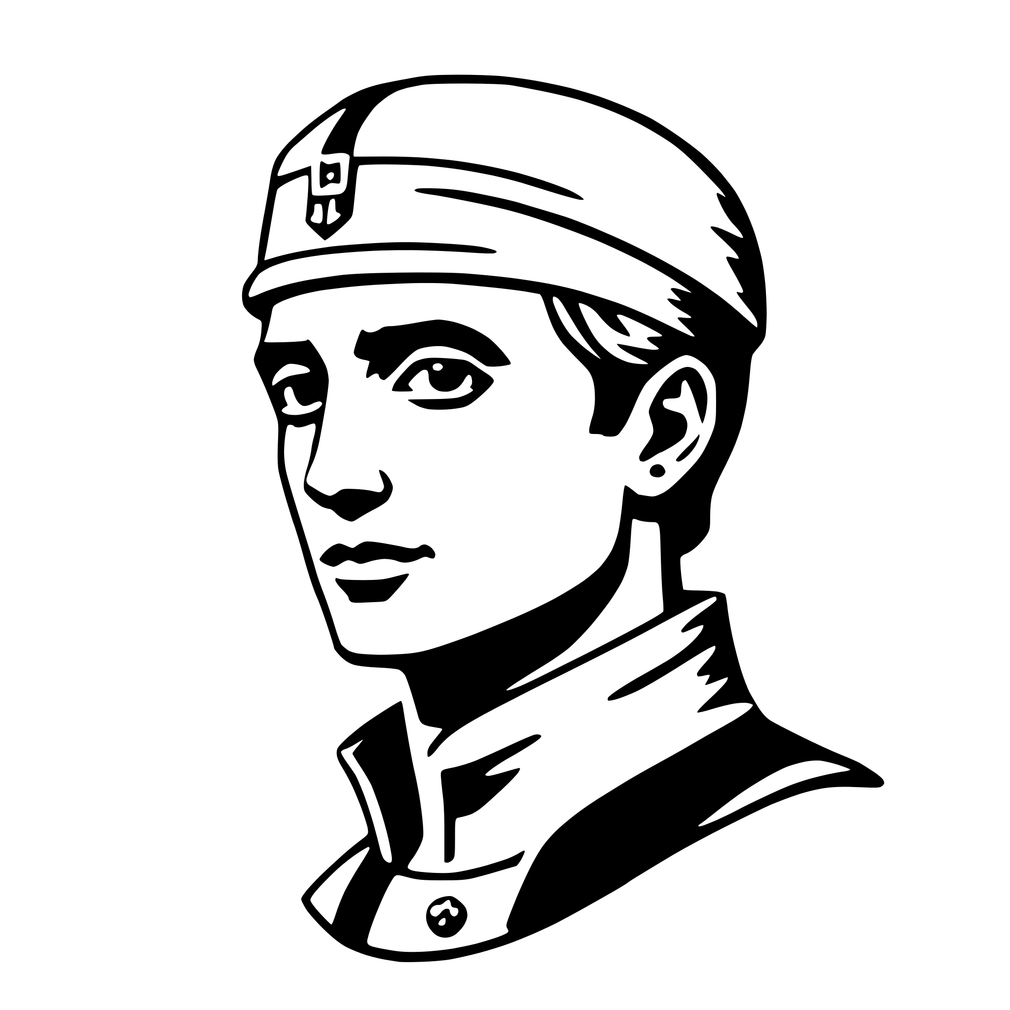 AI-generated SVG of 'hermes'