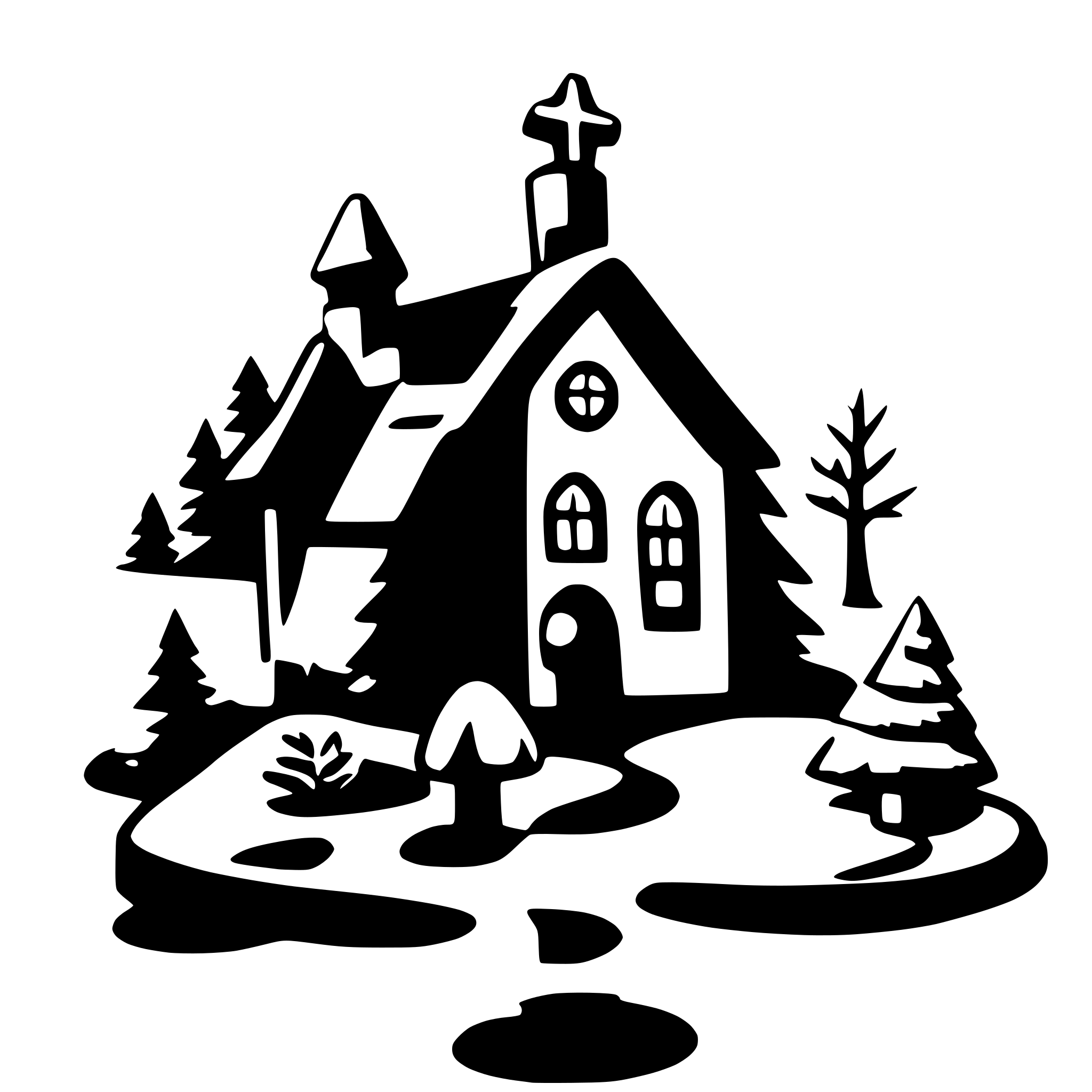 AI-generated SVG of 'Chrismas'