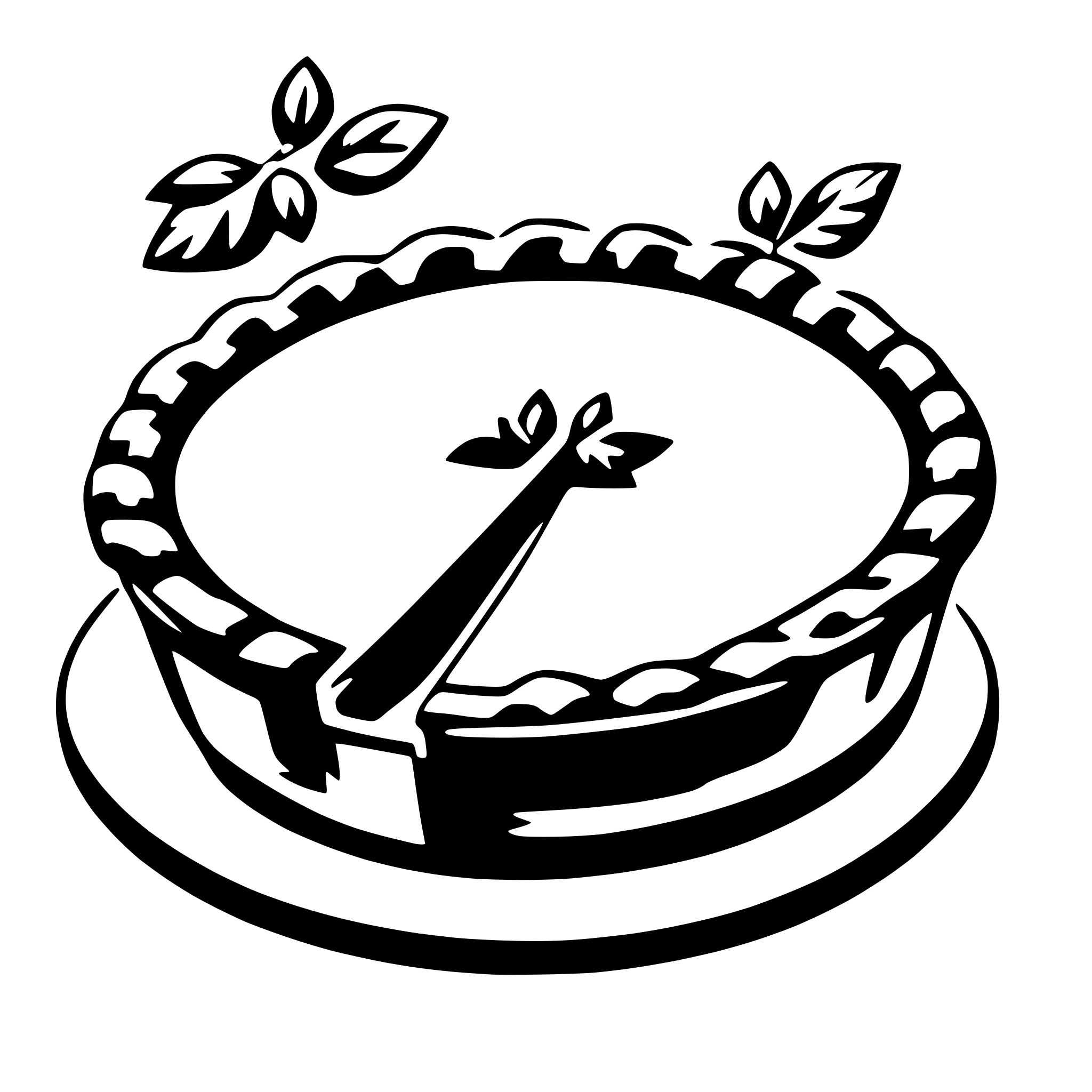 AI-generated SVG of 'pie'