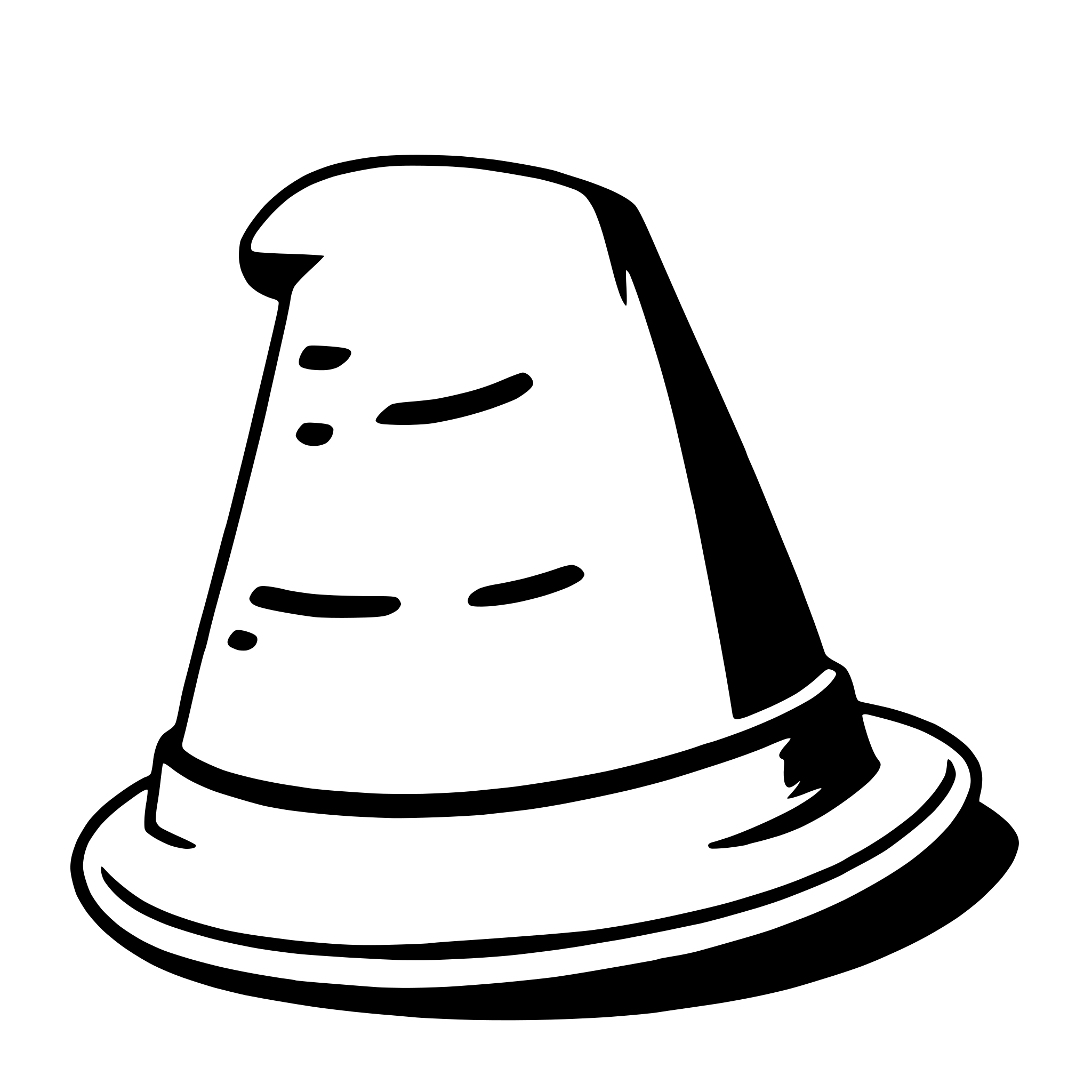AI-generated SVG of 'christmas hat'