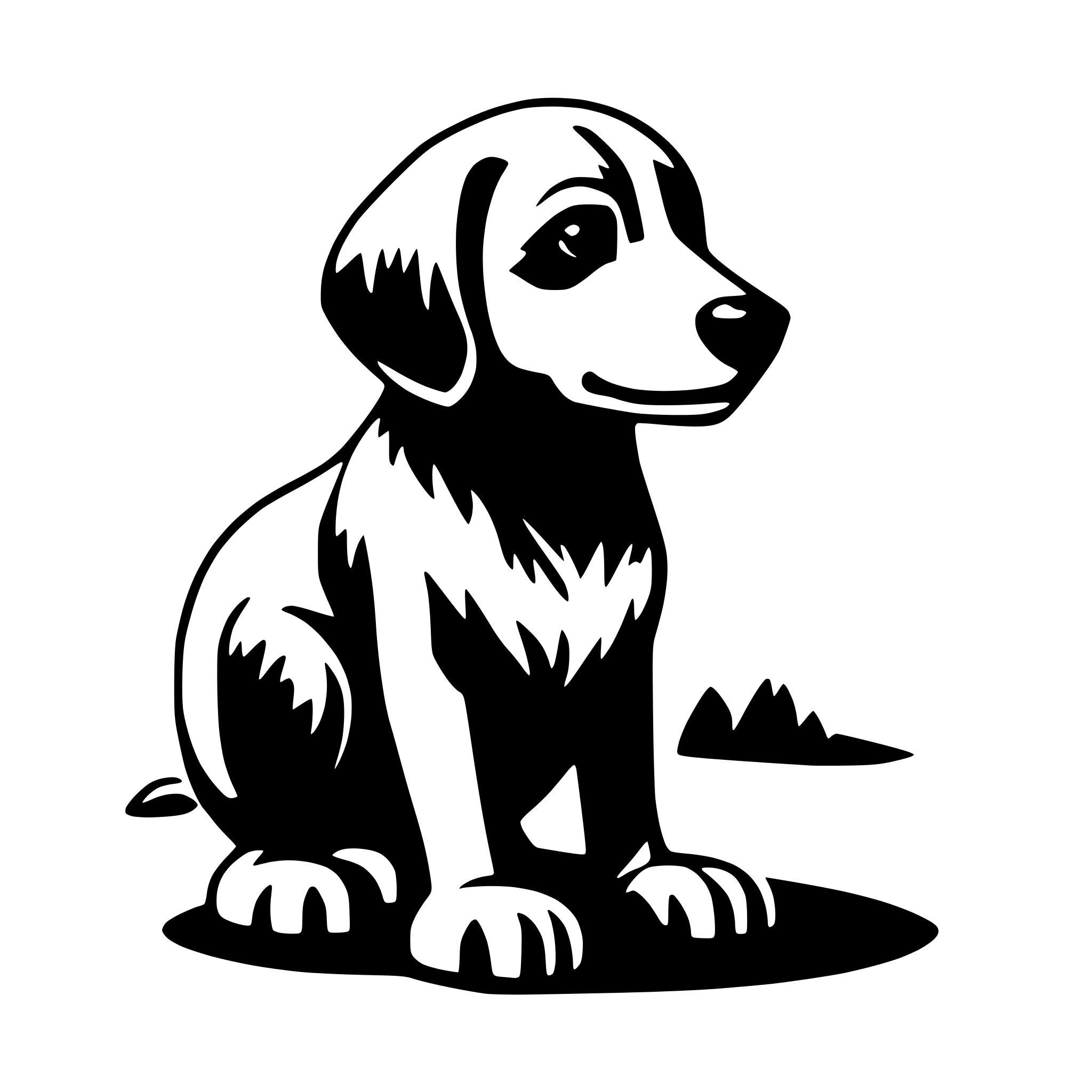 AI-generated SVG of 'animal'