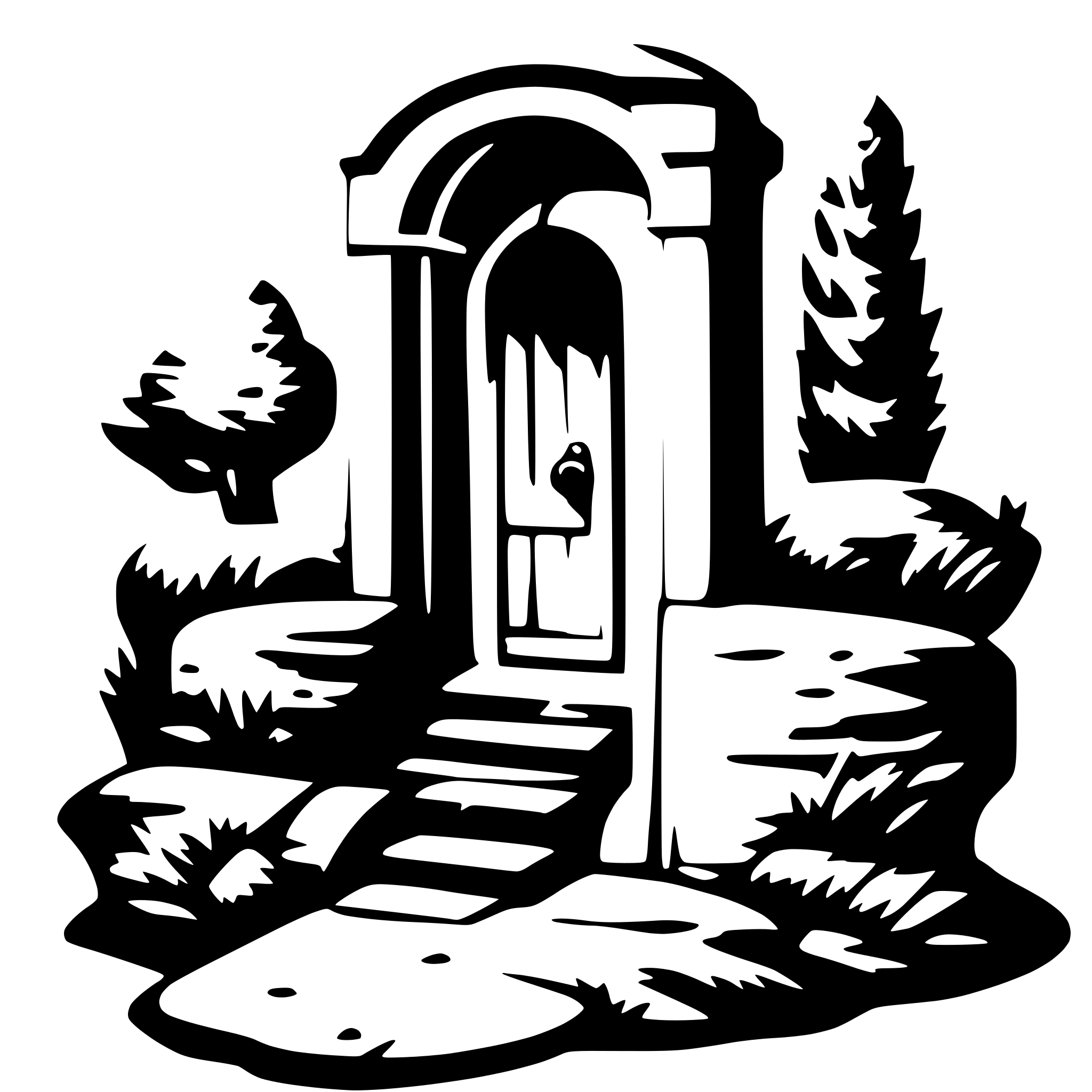 AI-generated SVG of 'trou de beigne'