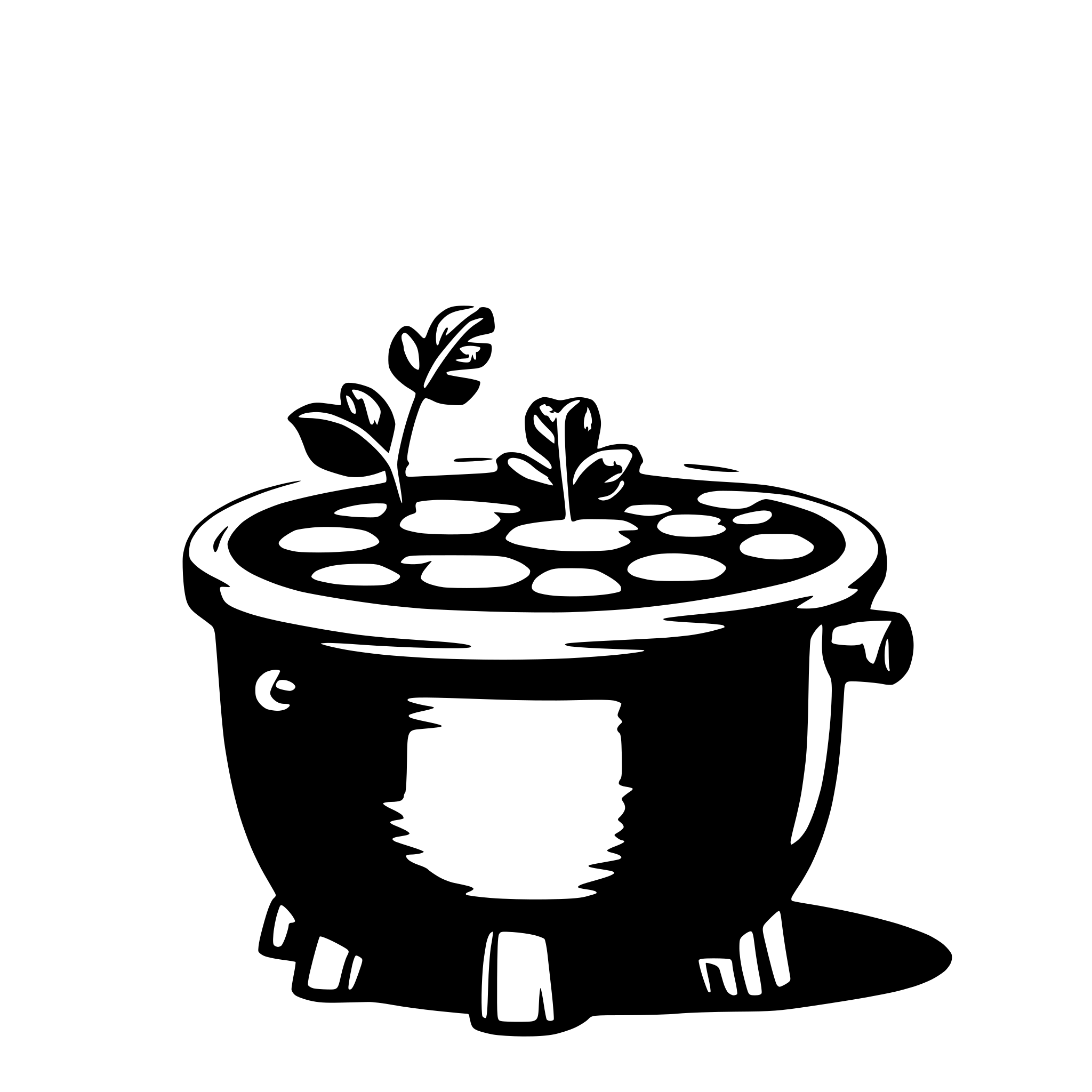 AI-generated SVG of 'pot of gold'
