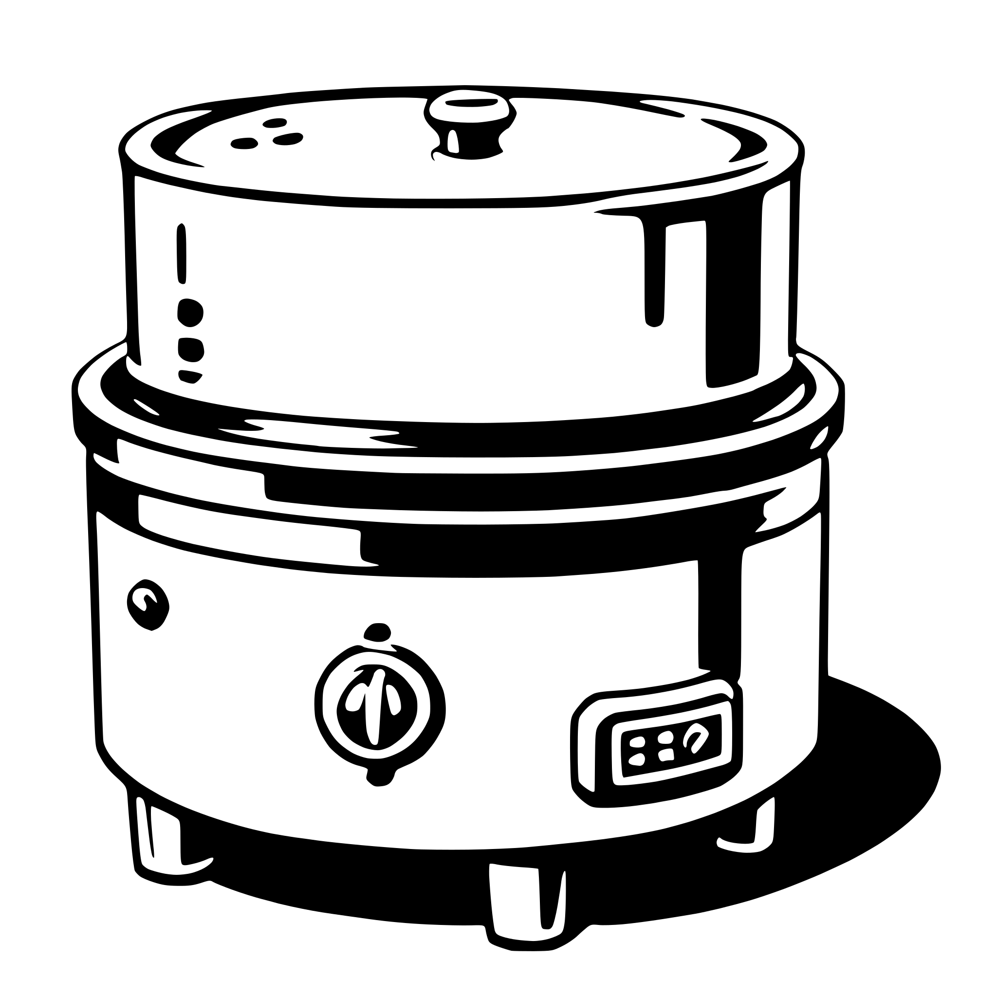 AI-generated SVG of a cooker