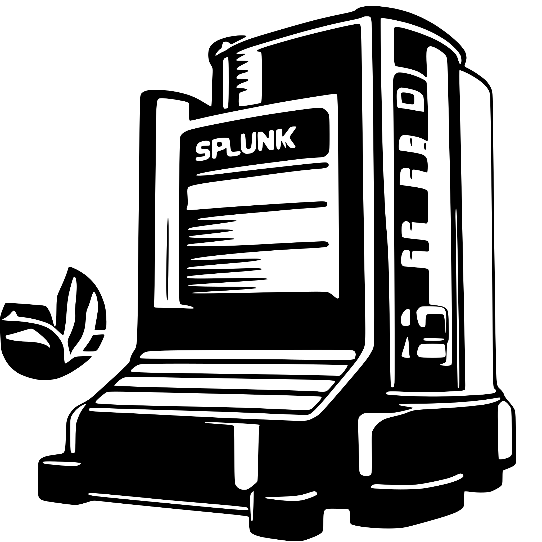 AI-generated SVG of a splunk heavy forwarder linux