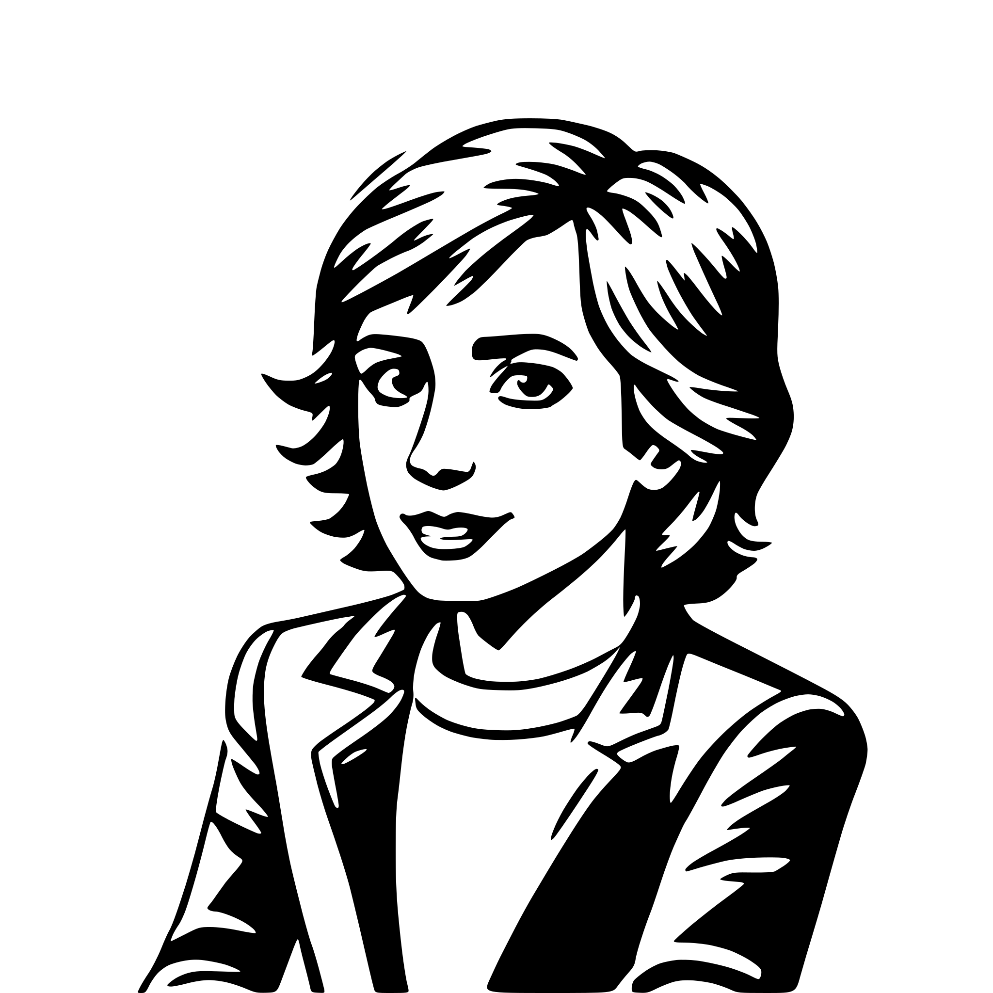 AI-generated SVG of 'journalist'