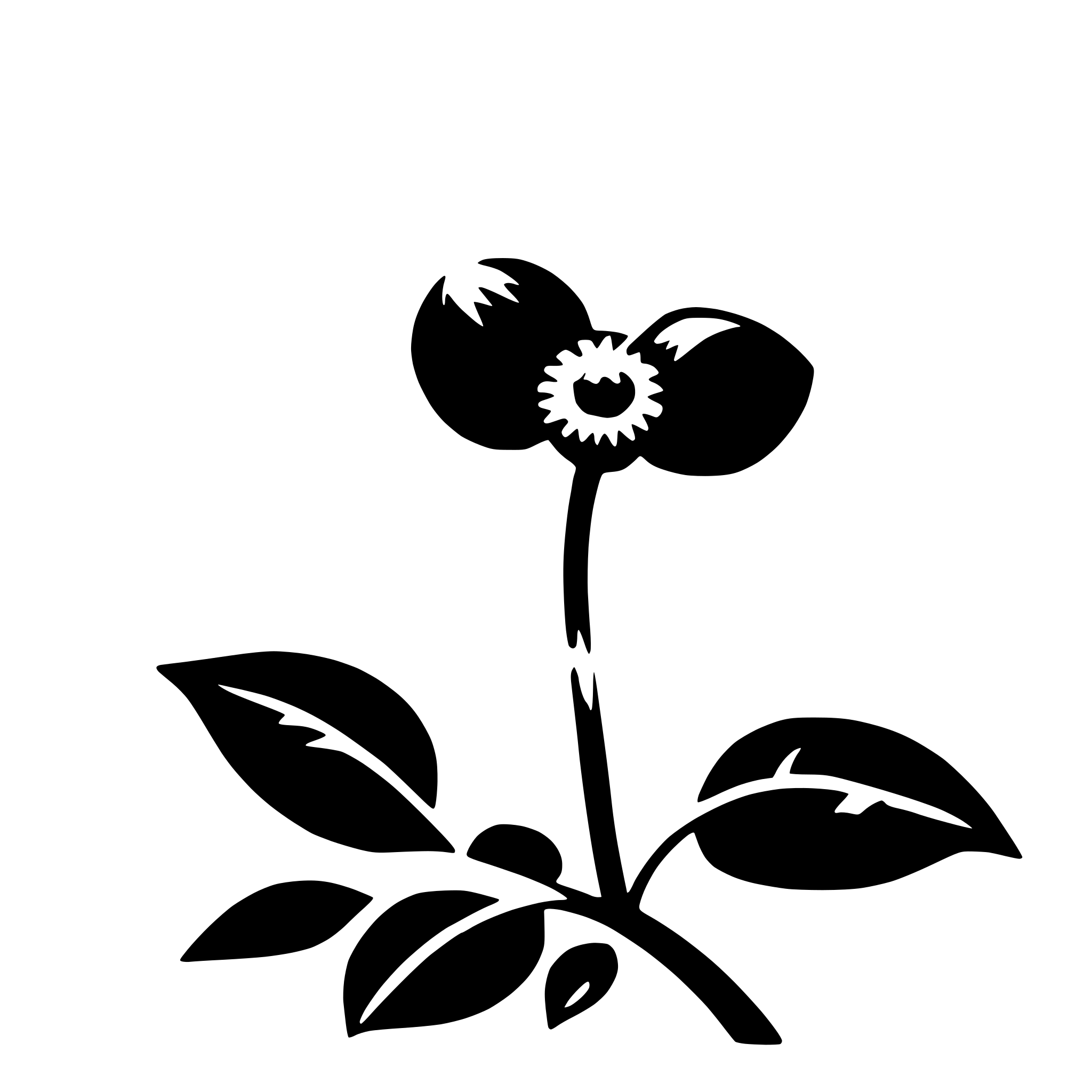 AI-generated SVG of a georgia o'keeffe