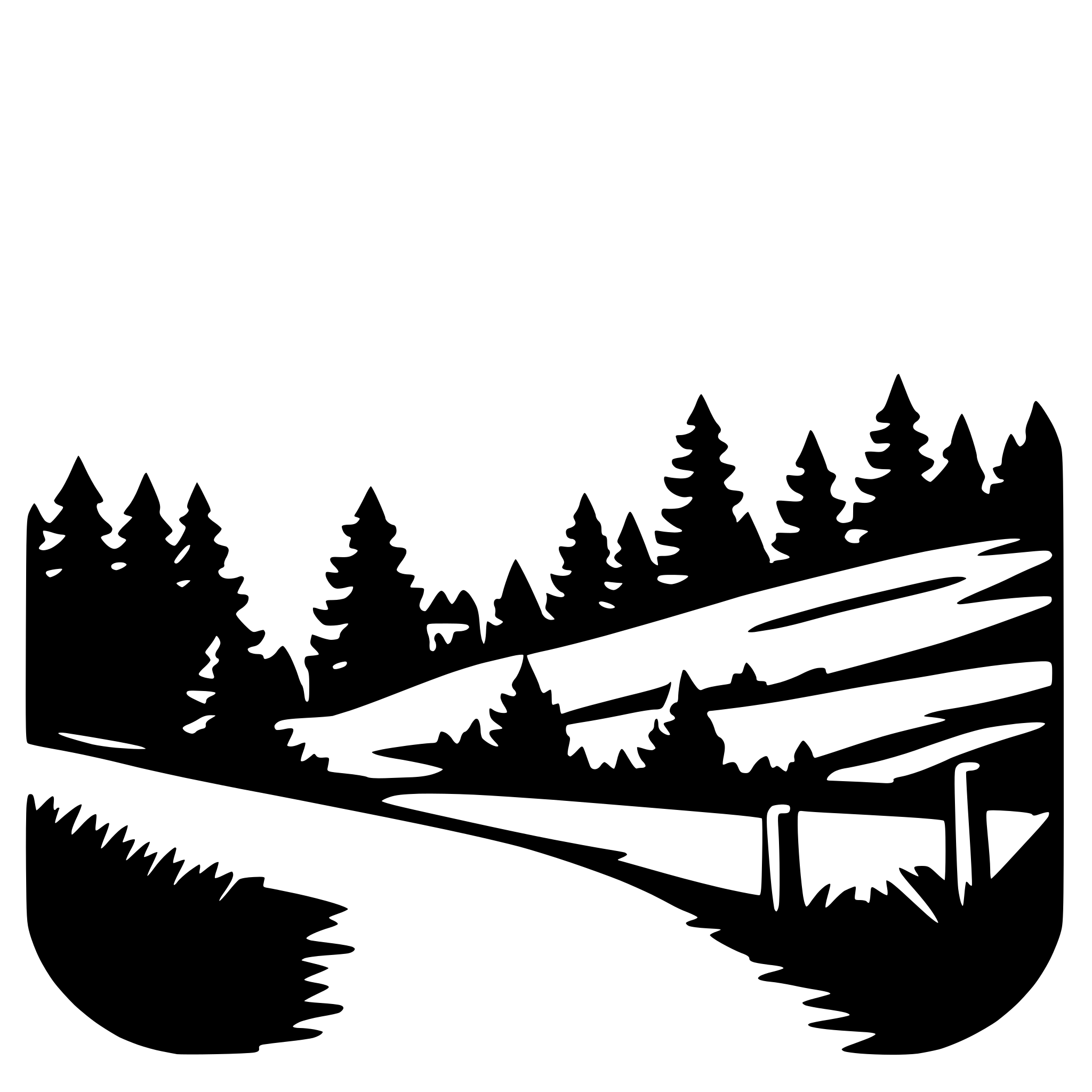 AI-generated SVG of 'mountain vistas'