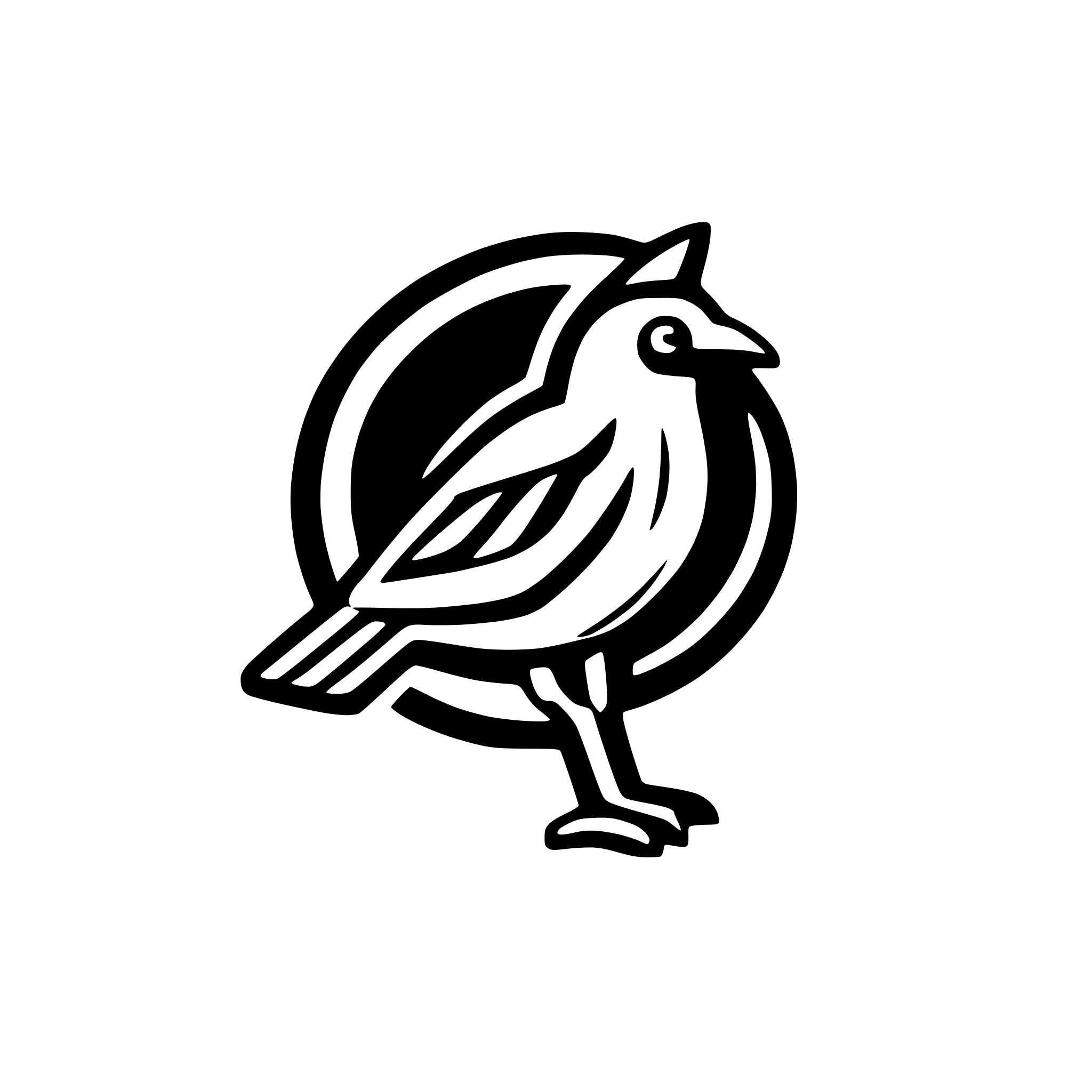 AI-generated SVG of 'Bird logo'