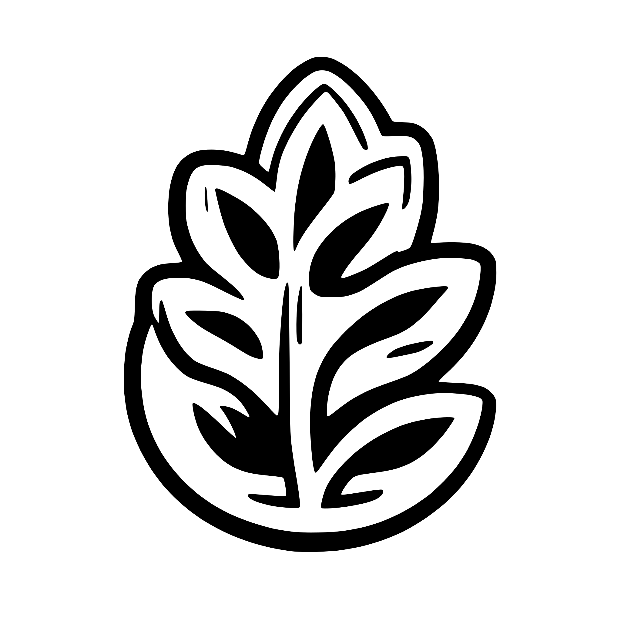 AI-generated SVG of 'plant icon'