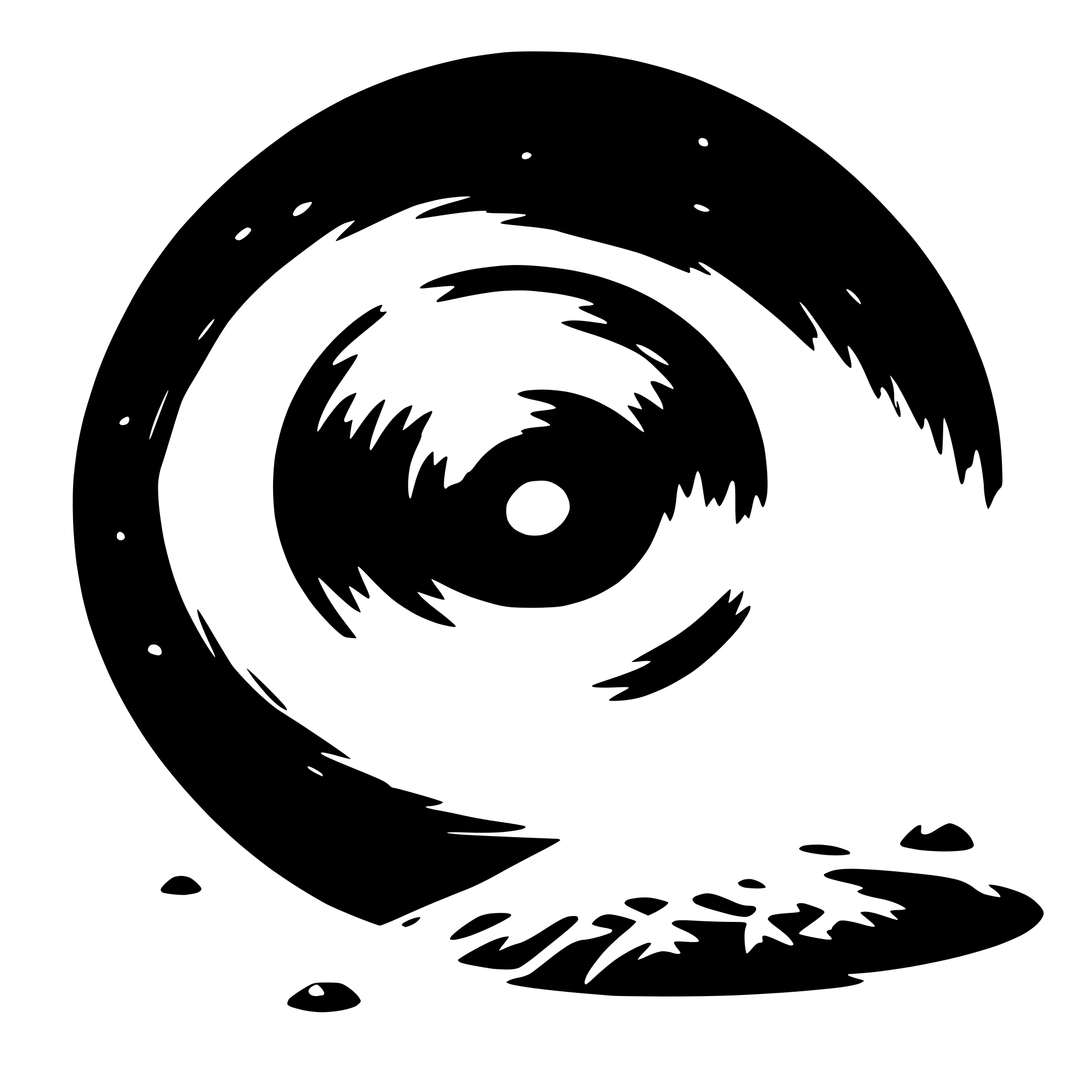 AI-generated SVG of 'a blackhole'