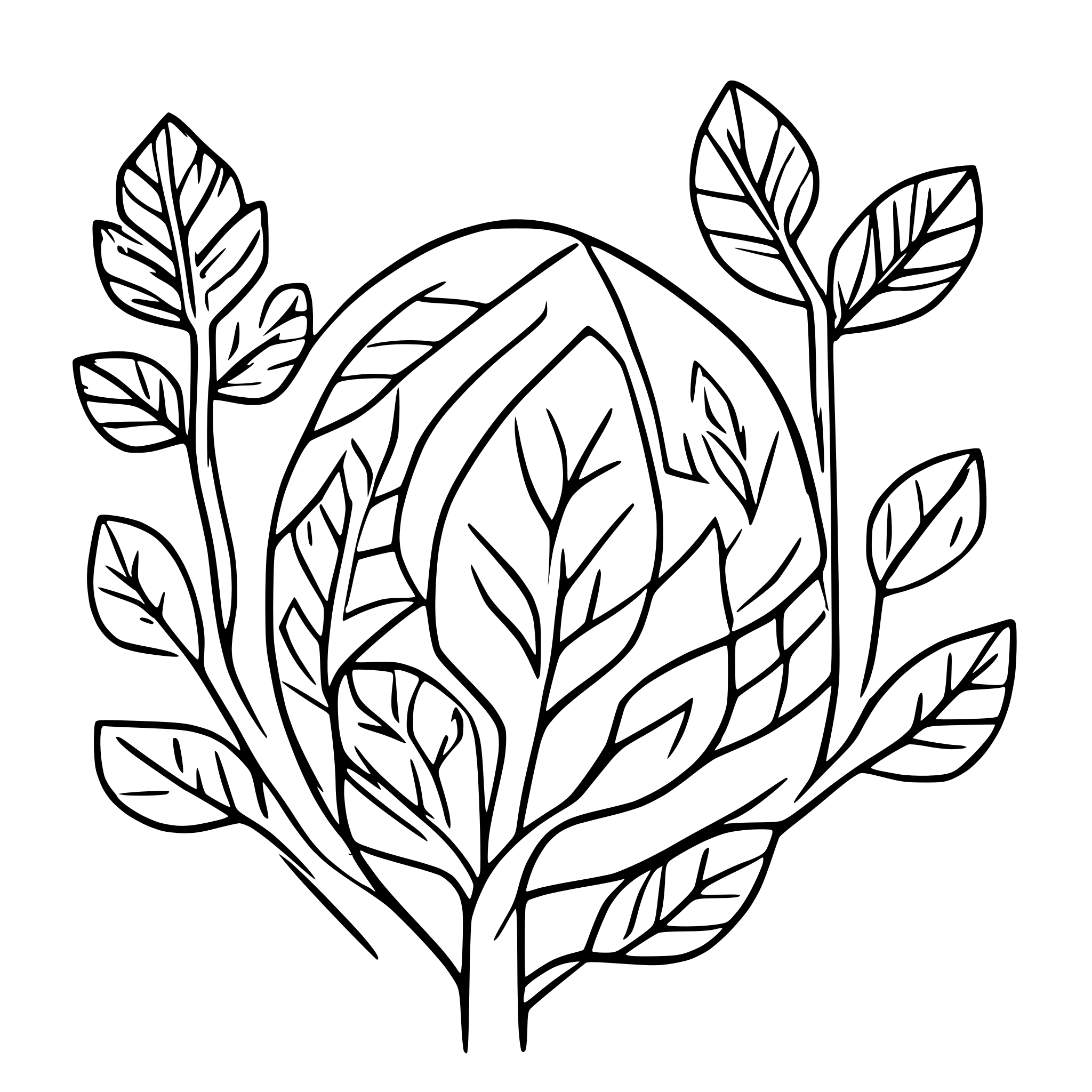 AI-generated SVG of a snowflake