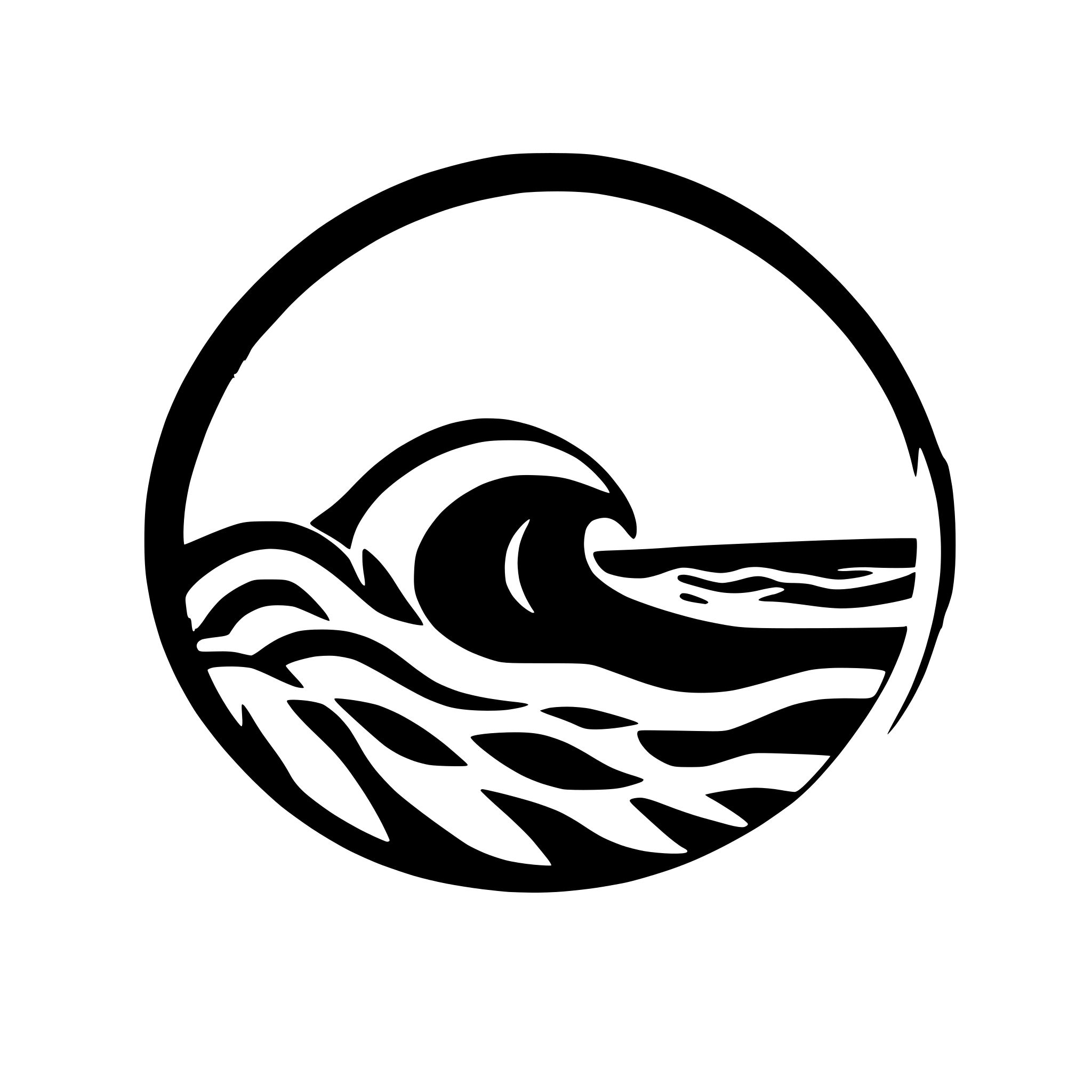 AI-generated SVG of 'Rolling Sea wave beach'