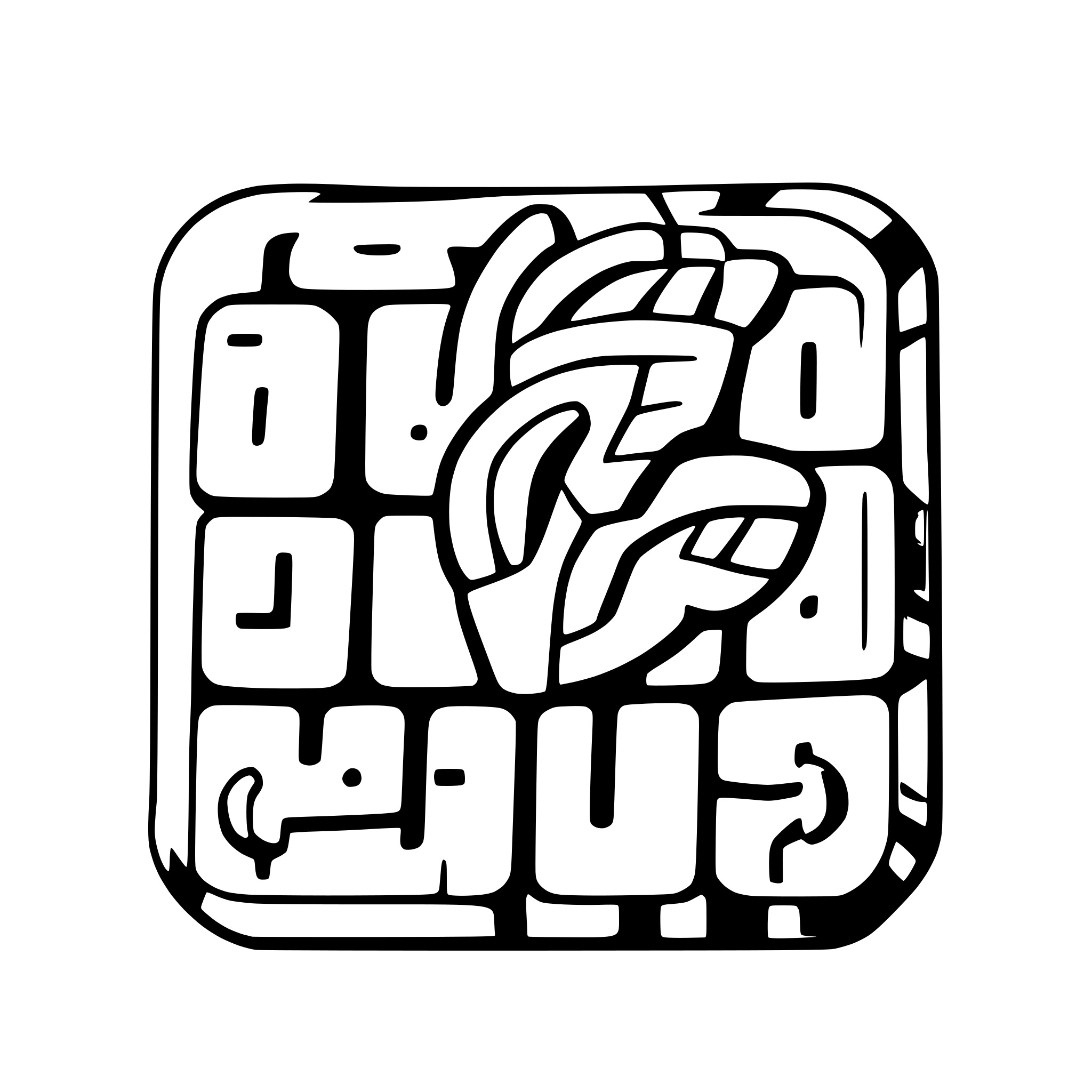 AI-generated SVG of a 3d keyboard key with an infinity icon on it. blue and gray style.