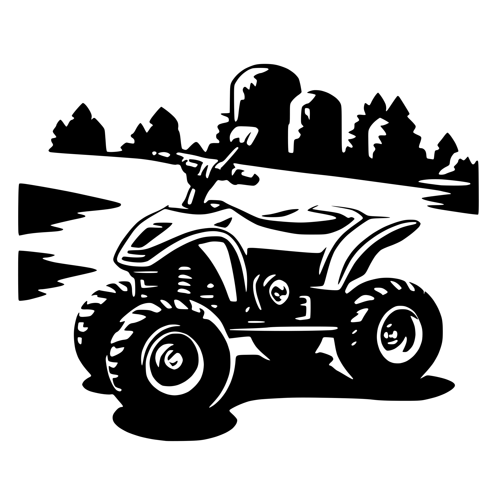 AI-generated SVG of 'quad'
