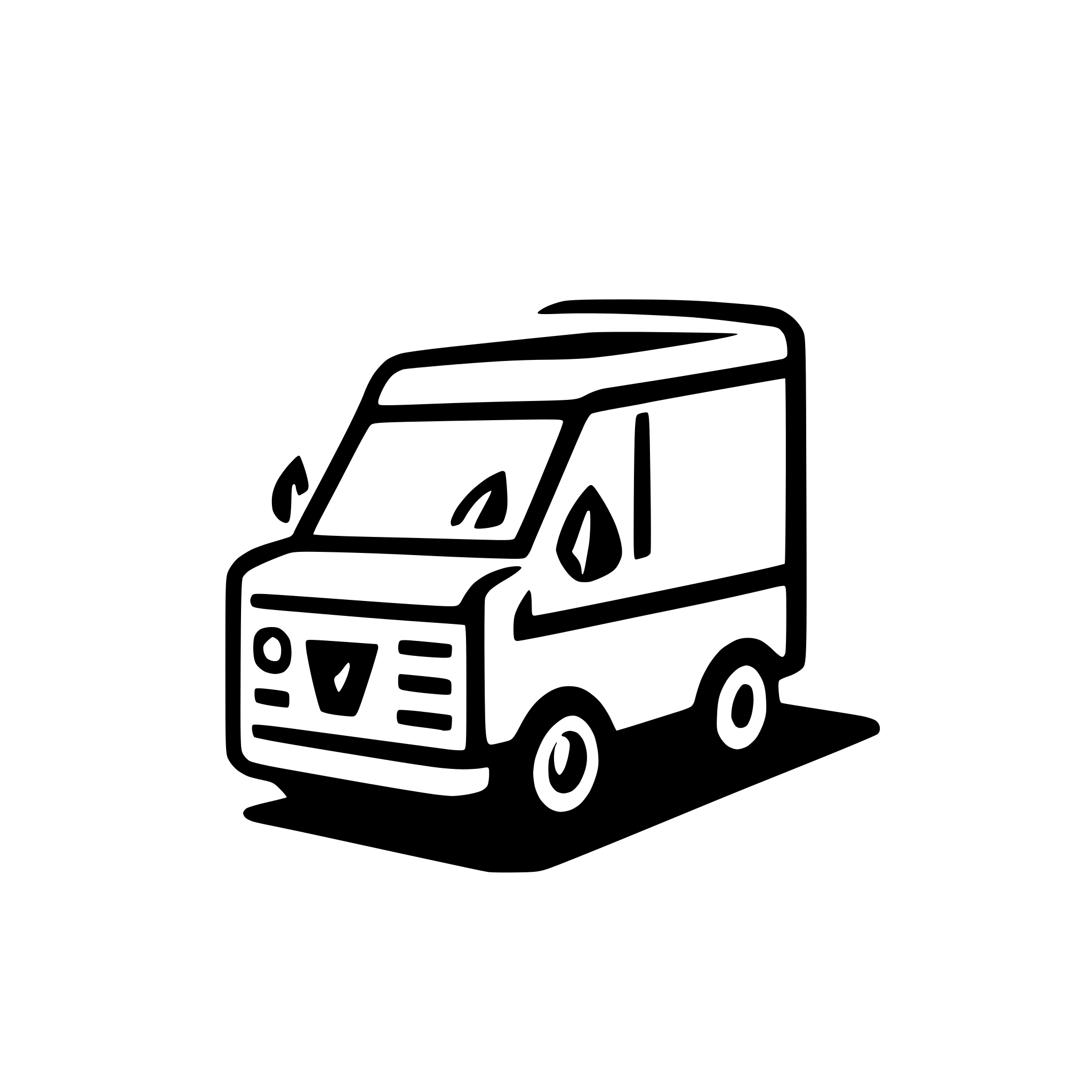 AI-generated SVG of a delivery truck icon